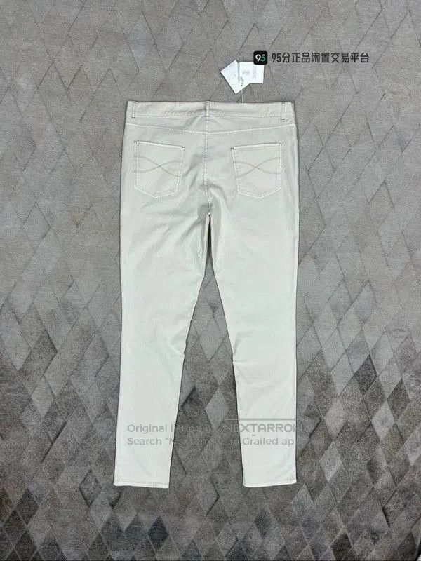 Brunello Cucinelli Brunello Cucinelli Unisex White Casual Pants. Size US 32 / EU 48 - 7 Thumbnail