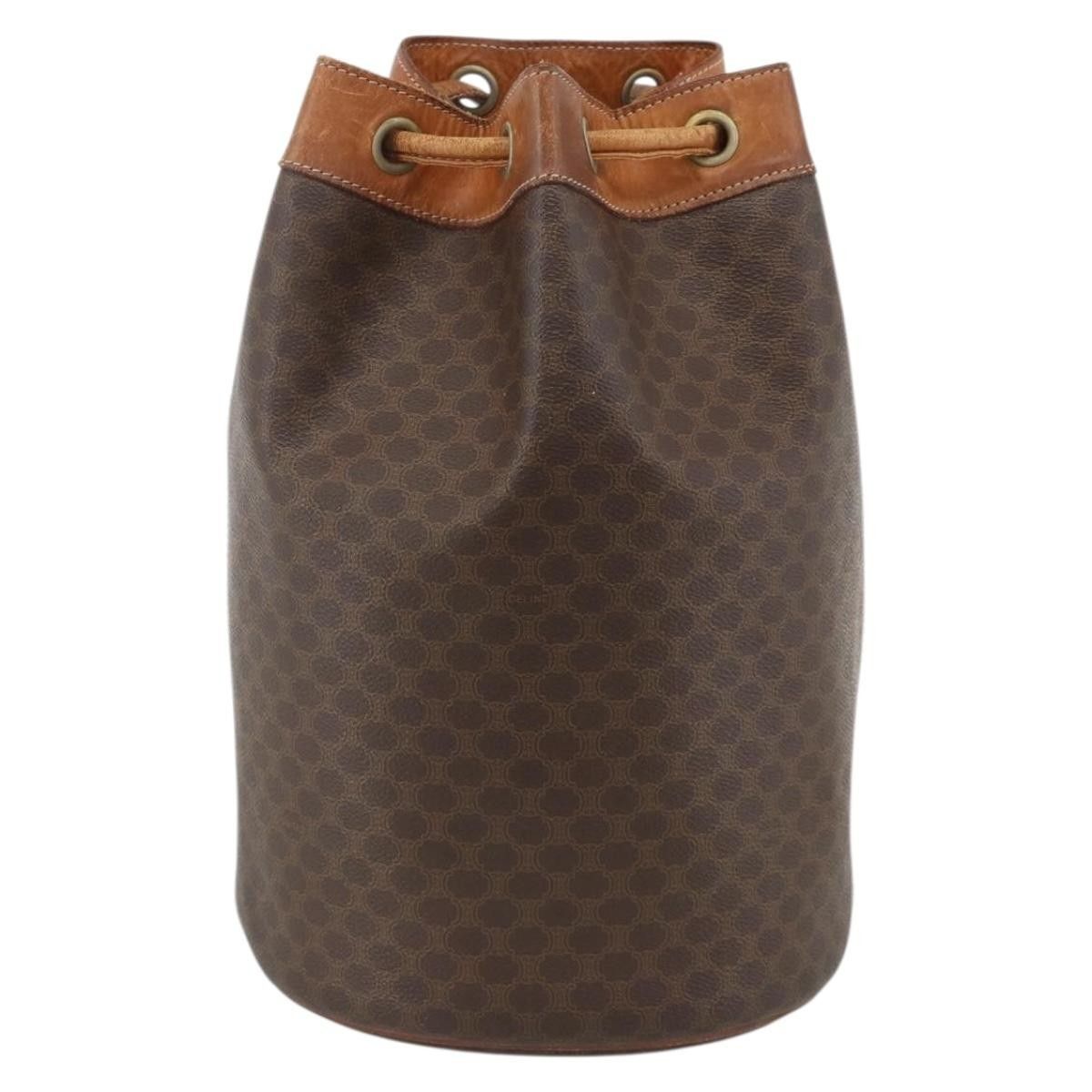 Celine Celine Vintage Macadam Backpack Canvas and Leather Size ONE SIZE - 1 Thumbnail