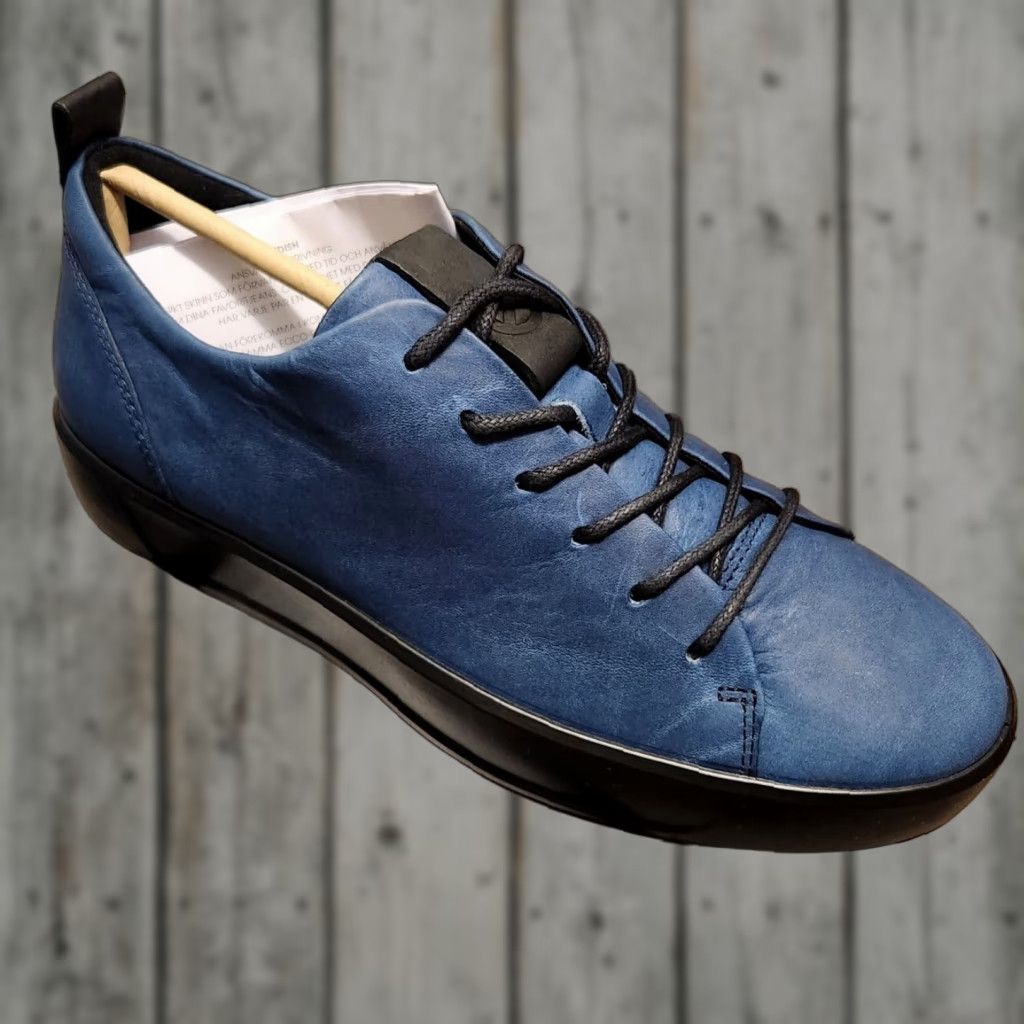 Ecco ECCO Ecco Soft 8 Tie II Sneaker Indigo Blue 5.5 US 39 EU Men Athletic Tie Shoes Mens Size US 6 / EU 39 - 1 Thumbnail