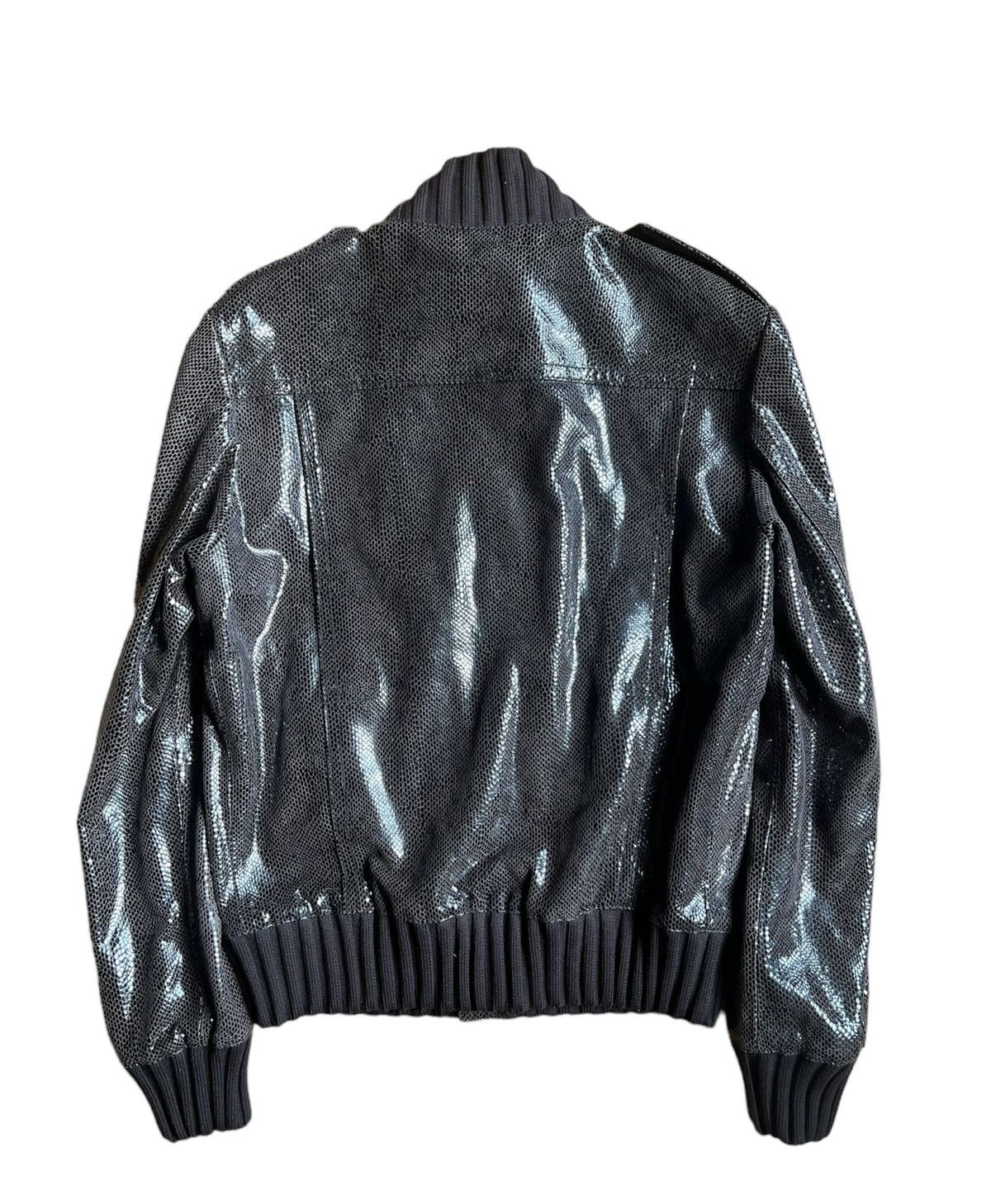 Gucci Madonna Cheetah Print Effect Leather Jacket Size US M / EU 48-50 / 2 - 2 Thumbnail