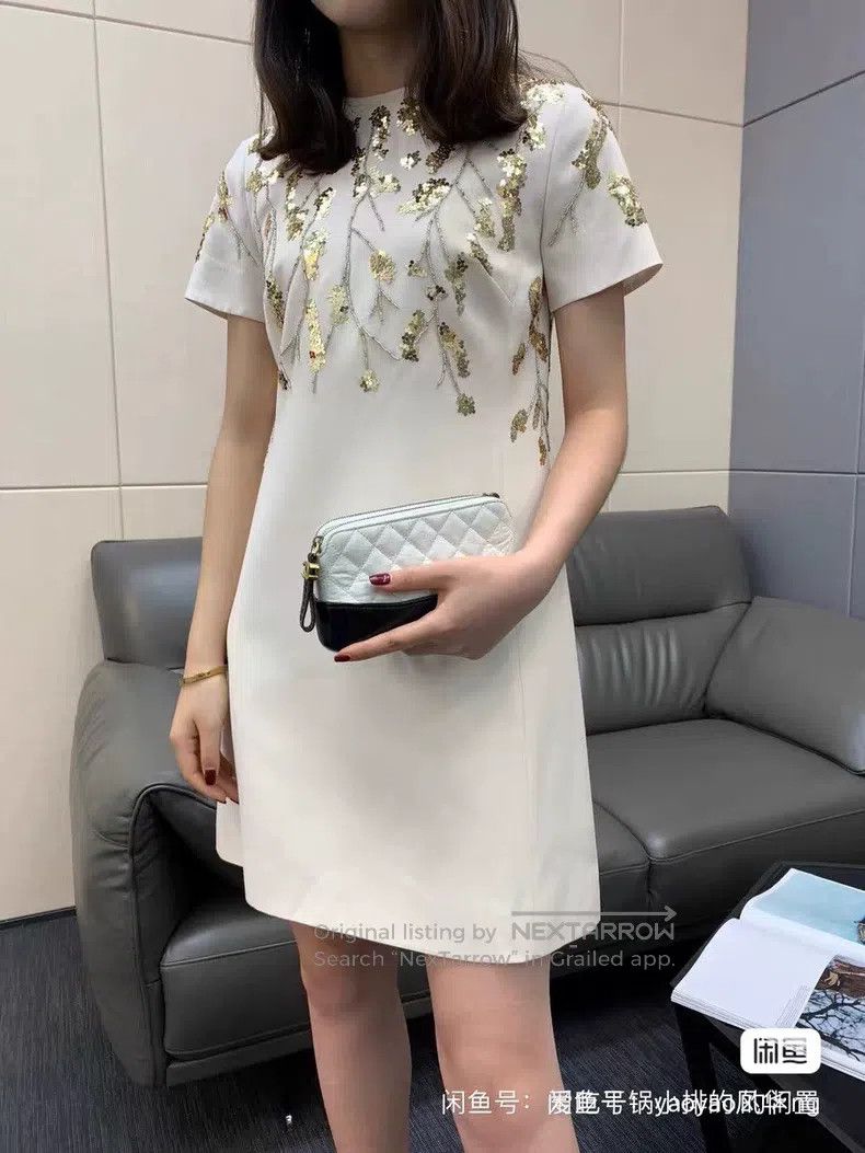 Valentino Valentino Sequin dress Size L / US 10 / IT 46 - 8 Thumbnail