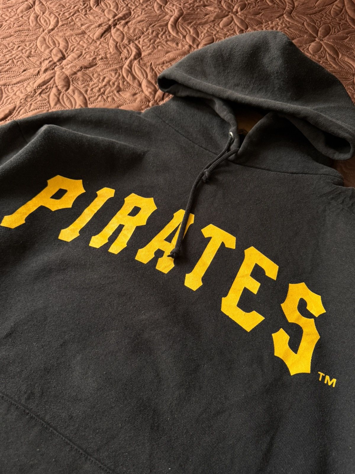 MLB VINTAGE 90s MLB PITTSBURGHT PIRATE PULLOVER HOODIE Size US L / EU 52-54 / 3 - 4 Thumbnail