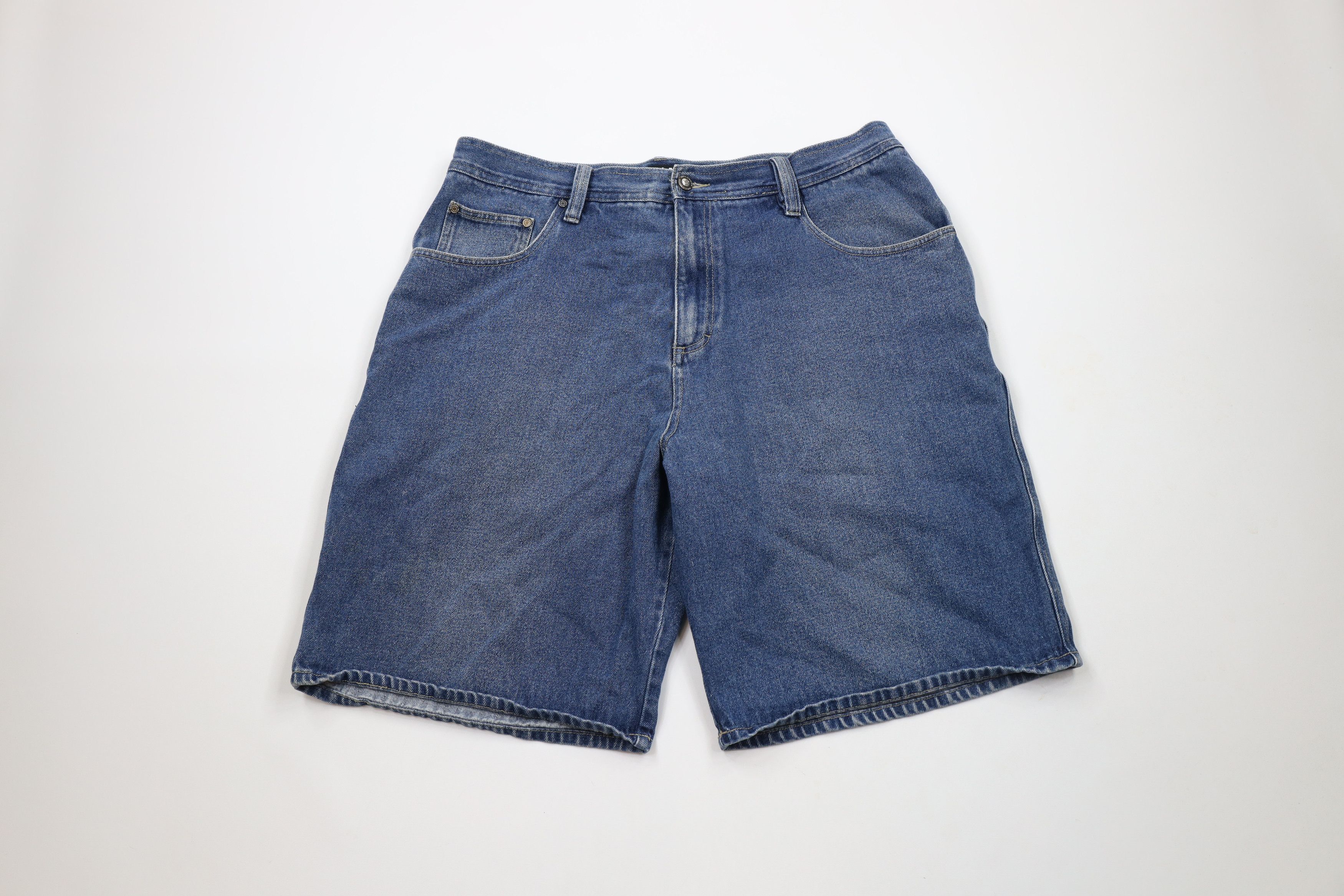 Billabong × Vintage Vintage 90s Billabong Surfing Baggy Denim Jean Shorts Jorts Size US 36 / EU 52 - 1 Thumbnail