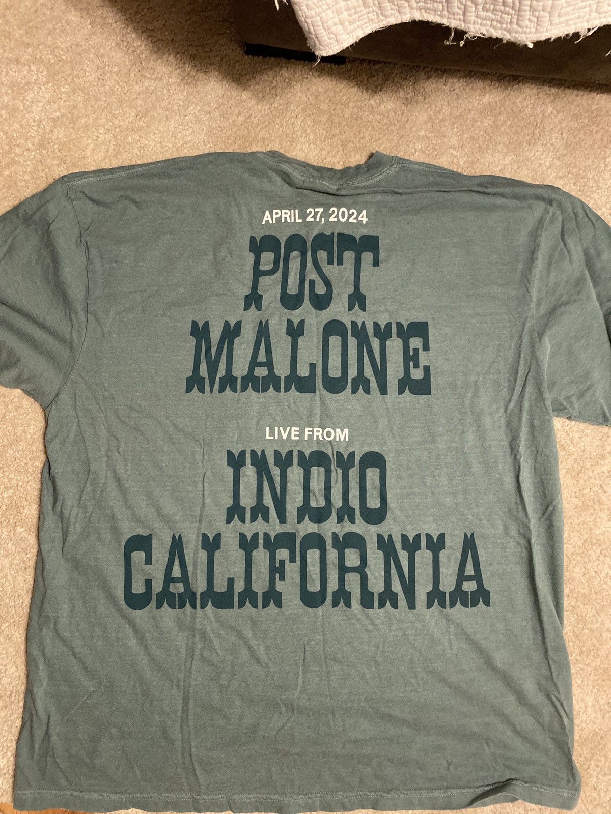 Rap Tees Post Malone Tour Tee Size US XXL / EU 58 / 5 - 3 Thumbnail