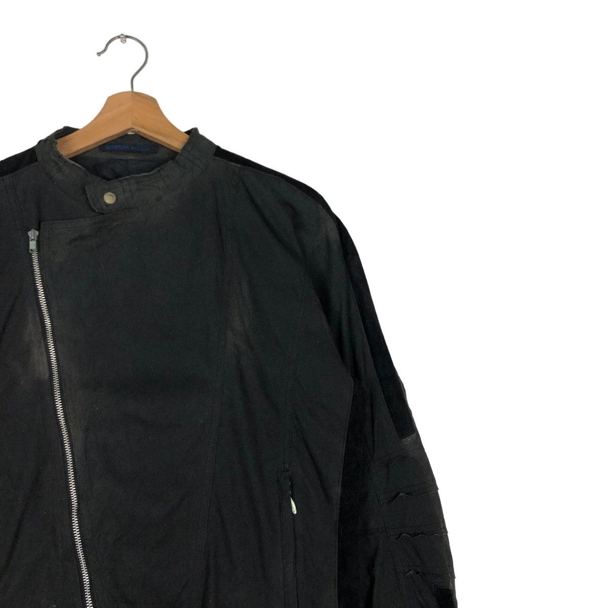 Japanese Brand 🔥VINTAGE CROPPED BIKER JACKET KOHSHIN SATOH JAPAN Size US M / EU 48-50 / 2 - 7 Thumbnail