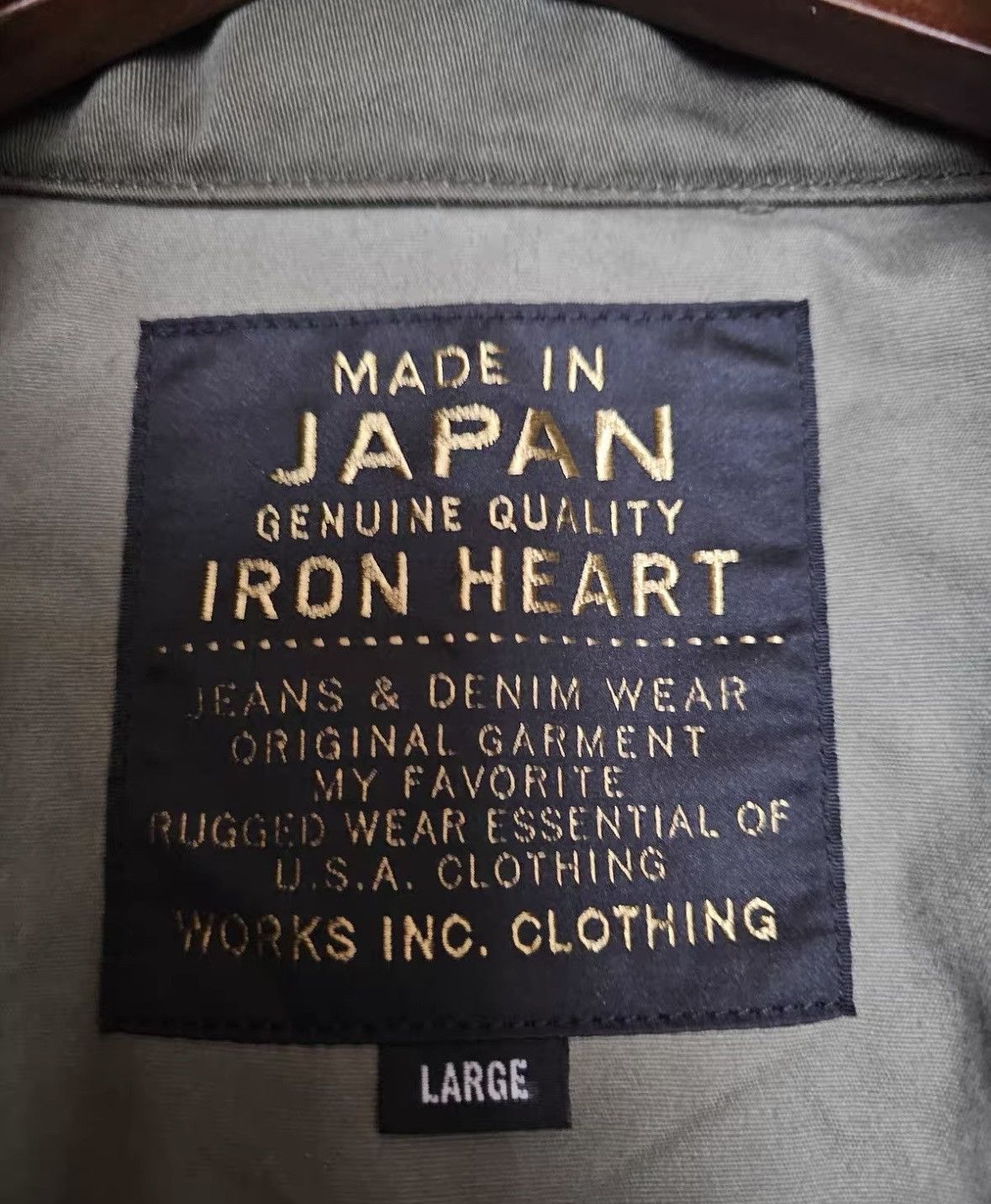 Iron Heart Iron Heart jacket IHM-27 size L wxx Size US L / EU 52-54 / 3 - 4 Thumbnail