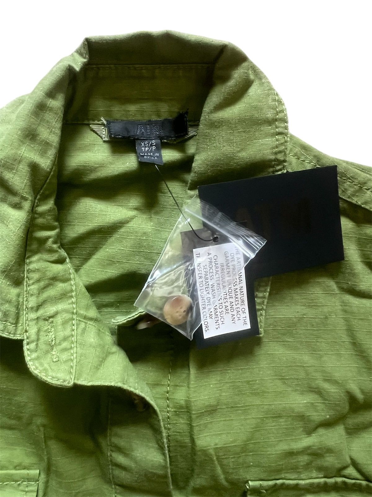 ATM Anthony Thomas Melillo Anthony Thomas Melillo (ATM) Green Cargo Jacket | XS/S NWT Size S / US 4 / IT 40 - 3 Thumbnail