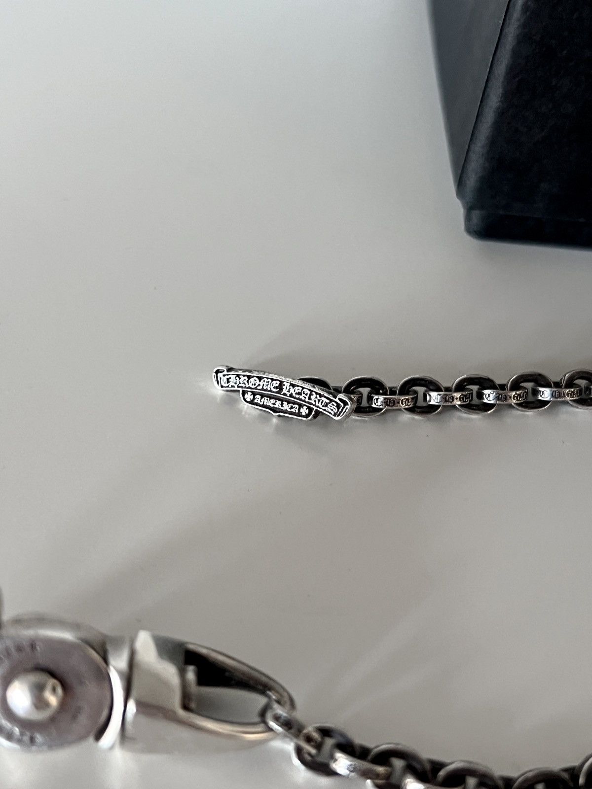 Chrome Hearts Chrome Hearts Paper Chain Wallet Chain Scroll T-Bar Size ONE SIZE - 9 Thumbnail