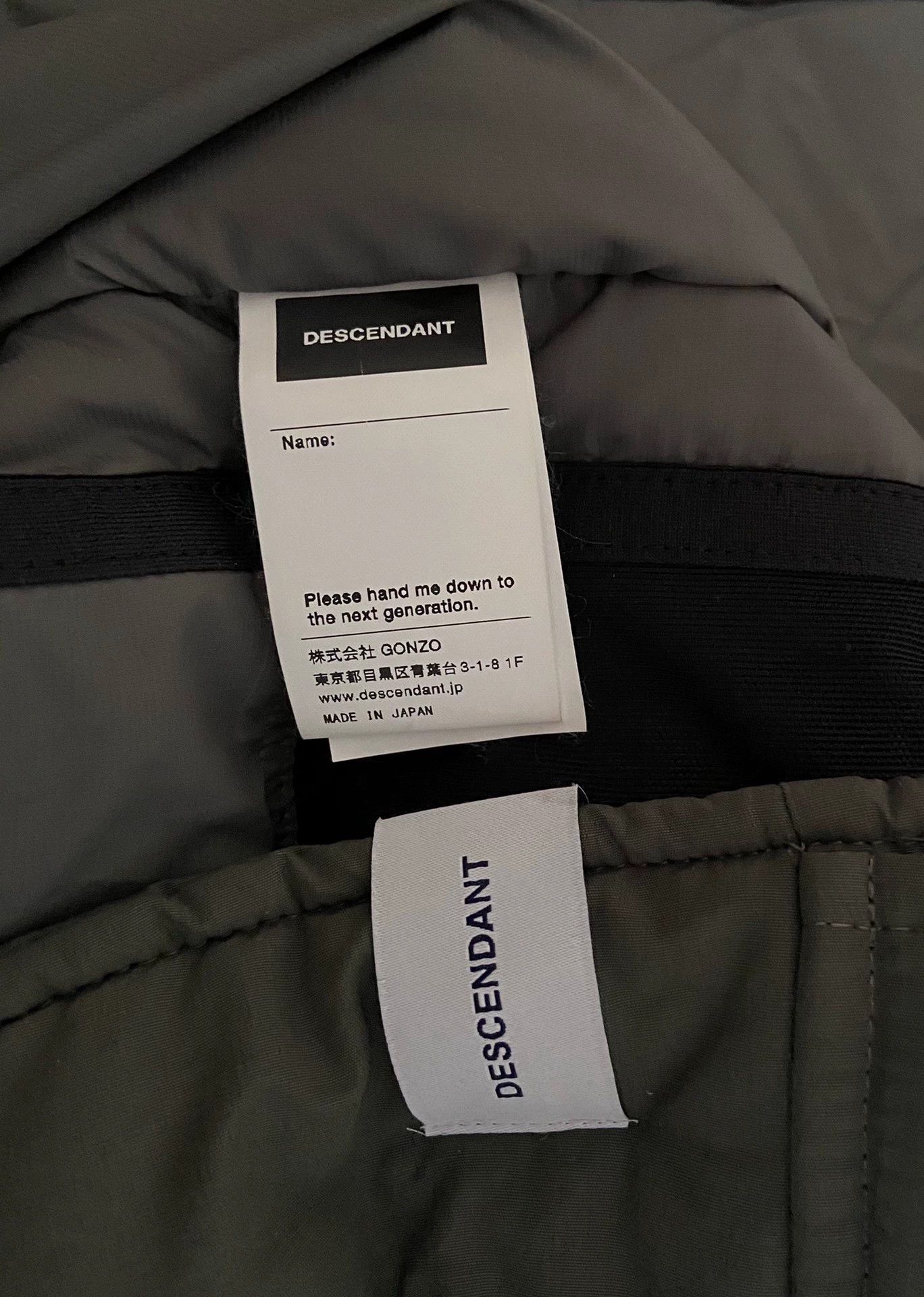 Descendant DCDT 19AW ARCTIC PRIMALOFT JKT Gray 1 Oversized Size US S / EU 44-46 / 1 - 4 Thumbnail