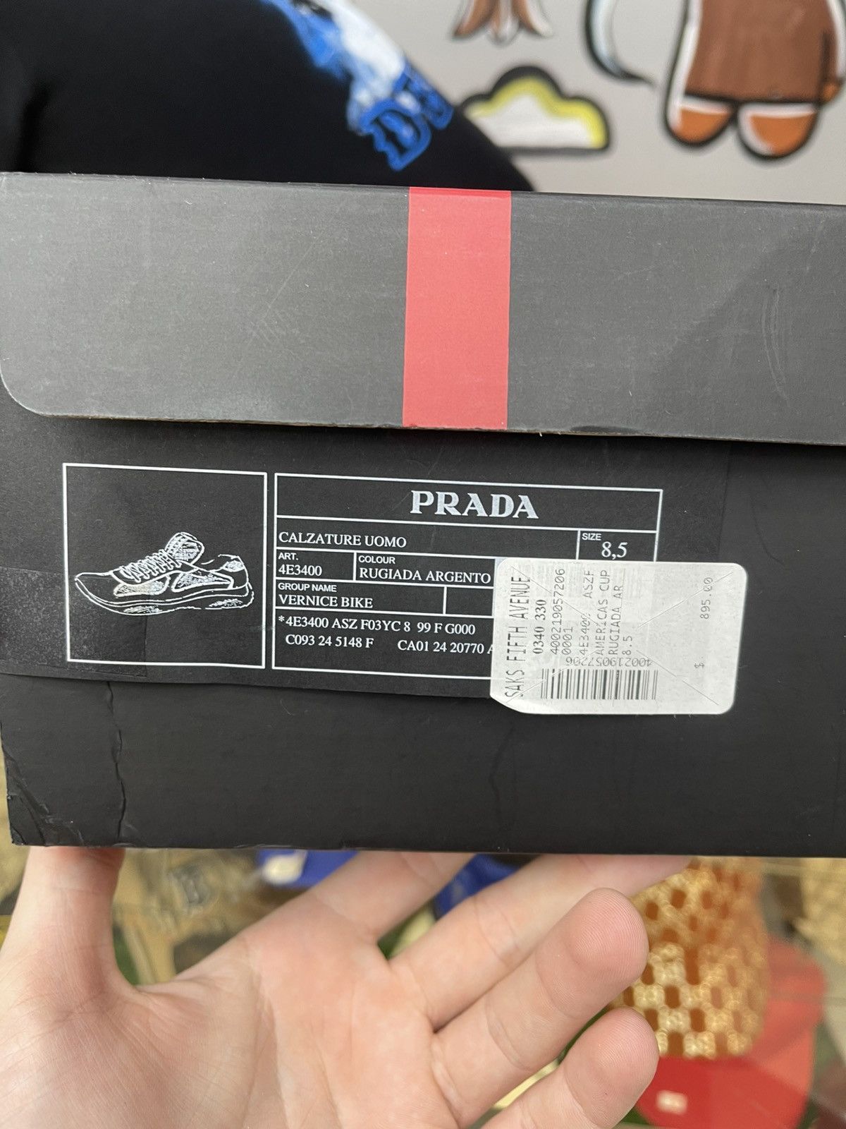 Prada Size 8.5/41.5EU - Prada Arena Low Tops Mint Size US 8.5 / EU 41-42 - 12 Thumbnail