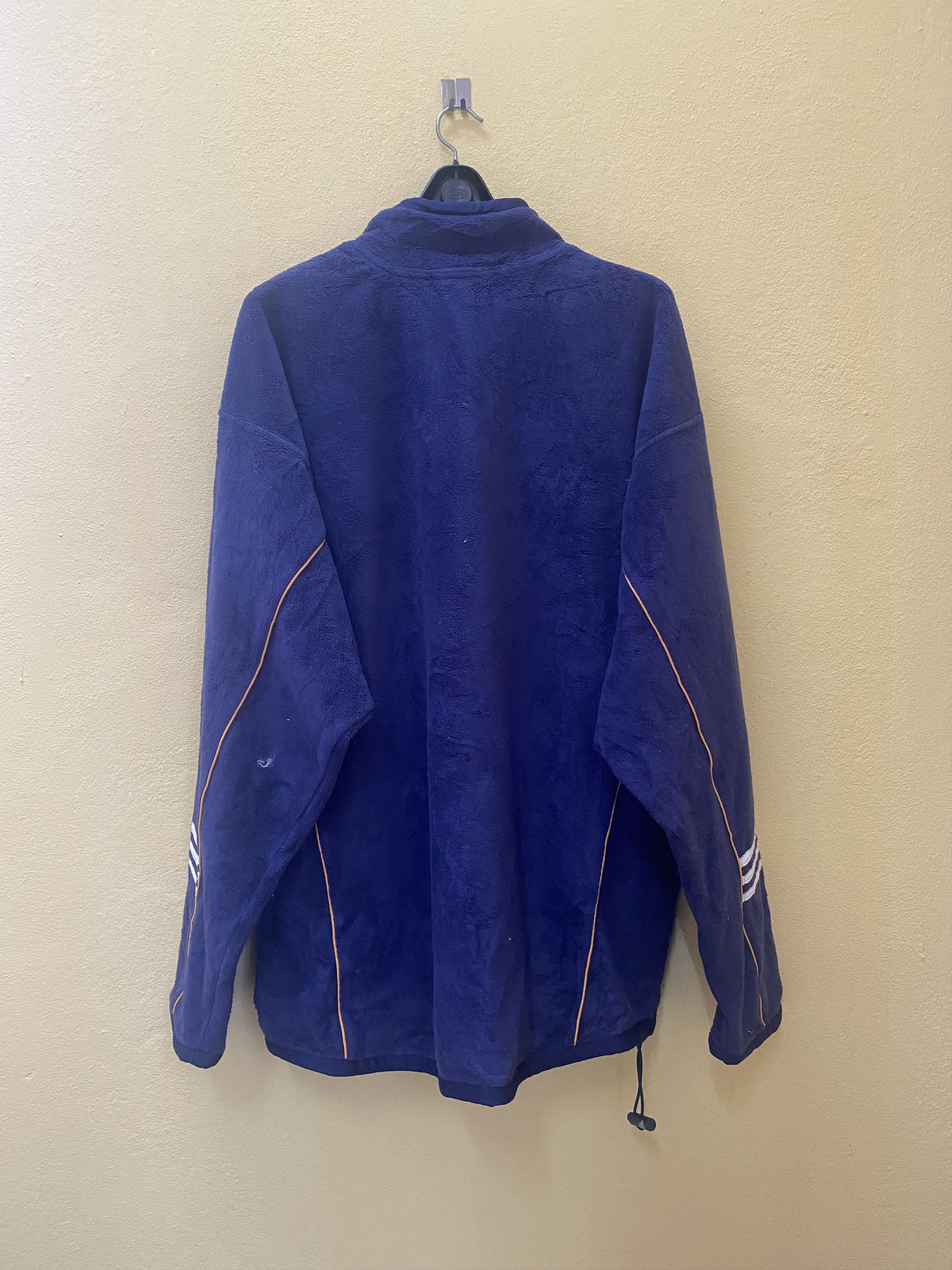 Adidas × Vintage Adidas Real Madrid fleece zipped Size US XL / EU 56 / 4 - 3 Thumbnail