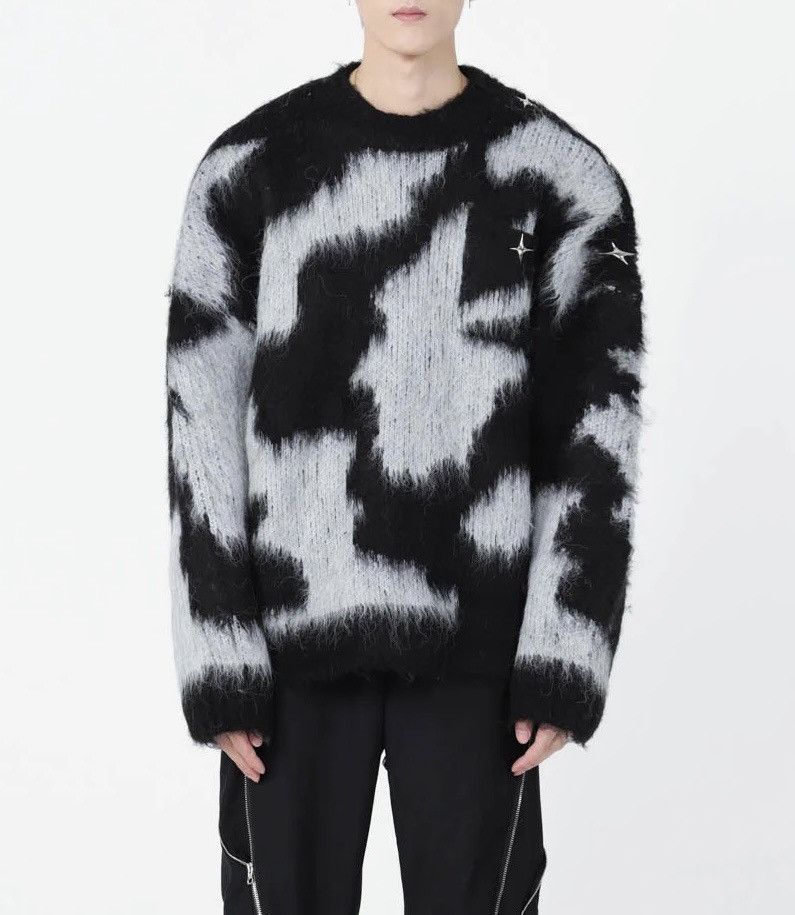 Japanese Brand × Vintage Knit streetwear sweater pullover y2k style oversized Size US XXL / EU 58 / 5 - 1 Thumbnail