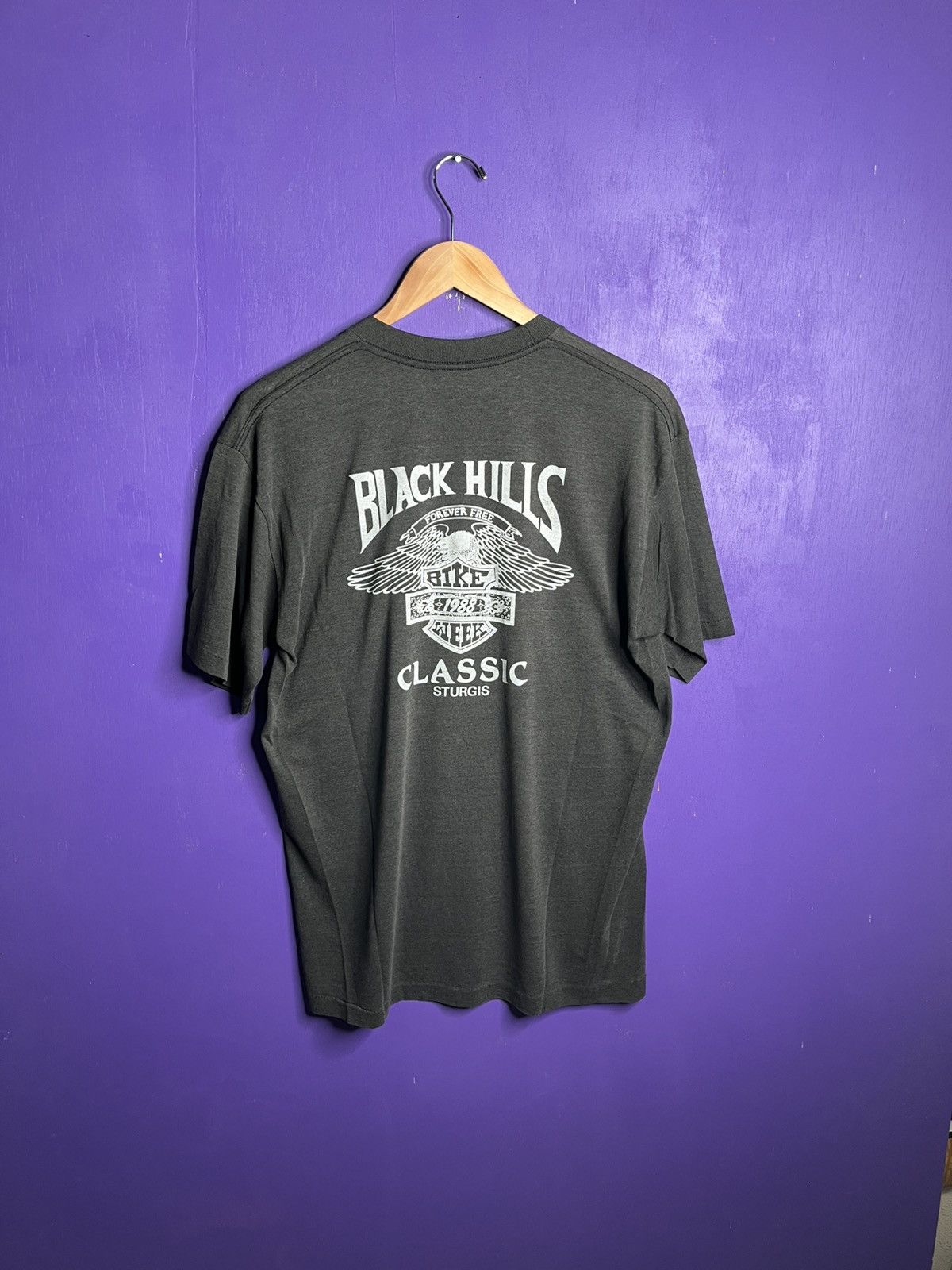 Harley Davidson × Vintage Vintage 1988 Harley Davidson whiskey bottle t-shirt Size US L / EU 52-54 / 3 - 2 Thumbnail