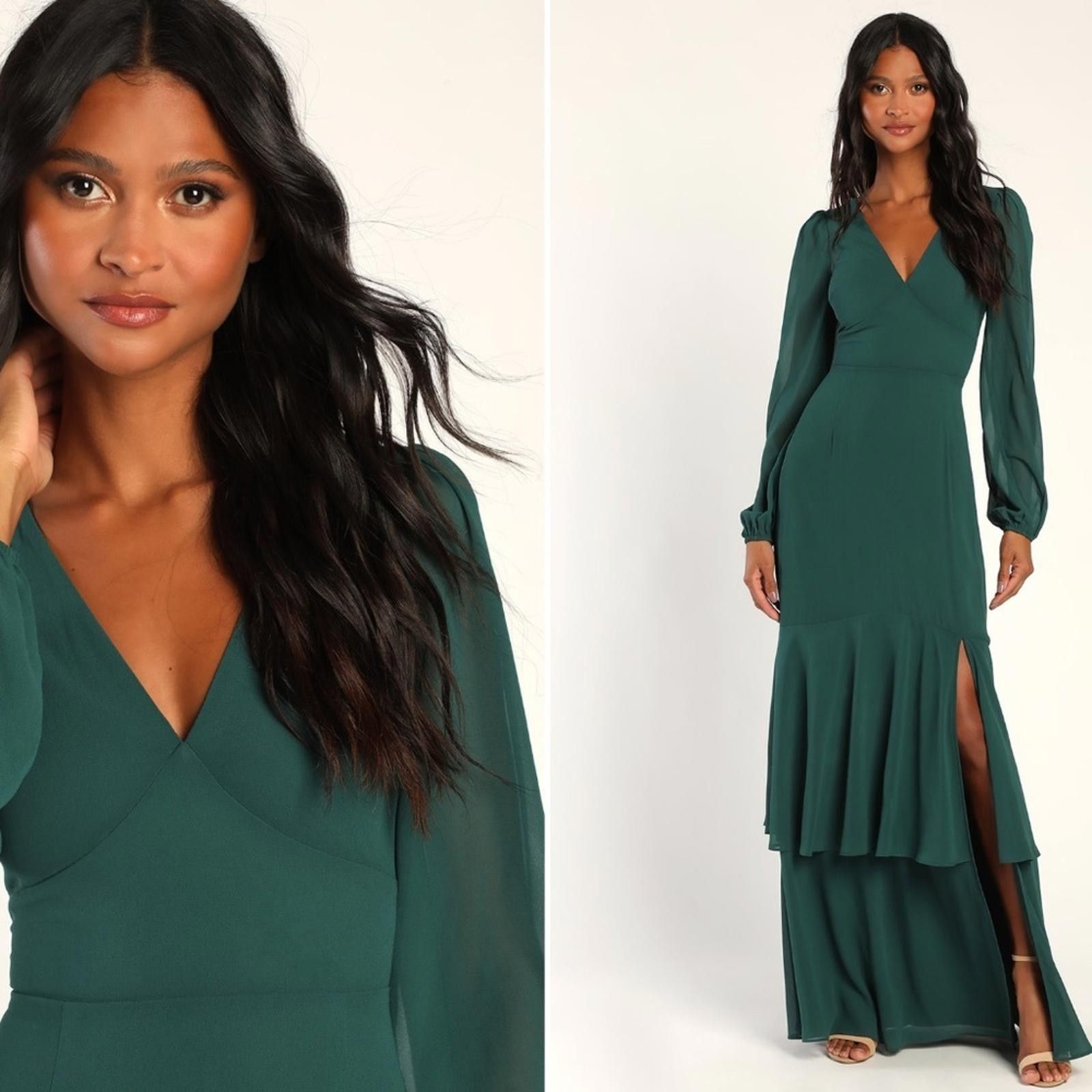 Lulus LULU's Elegant Sexy Sophisticated Romantic Bridesmaid Maxi Size XXL / US 16-18 / IT 52-54 - 1 Thumbnail