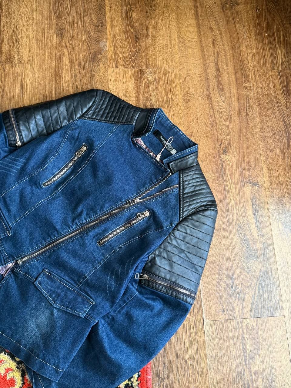 Japanese Brand Vintage 00's Archive Denim Tornado Mart Style Y2K Jacket Size US S / EU 44-46 / 1 - 7 Thumbnail
