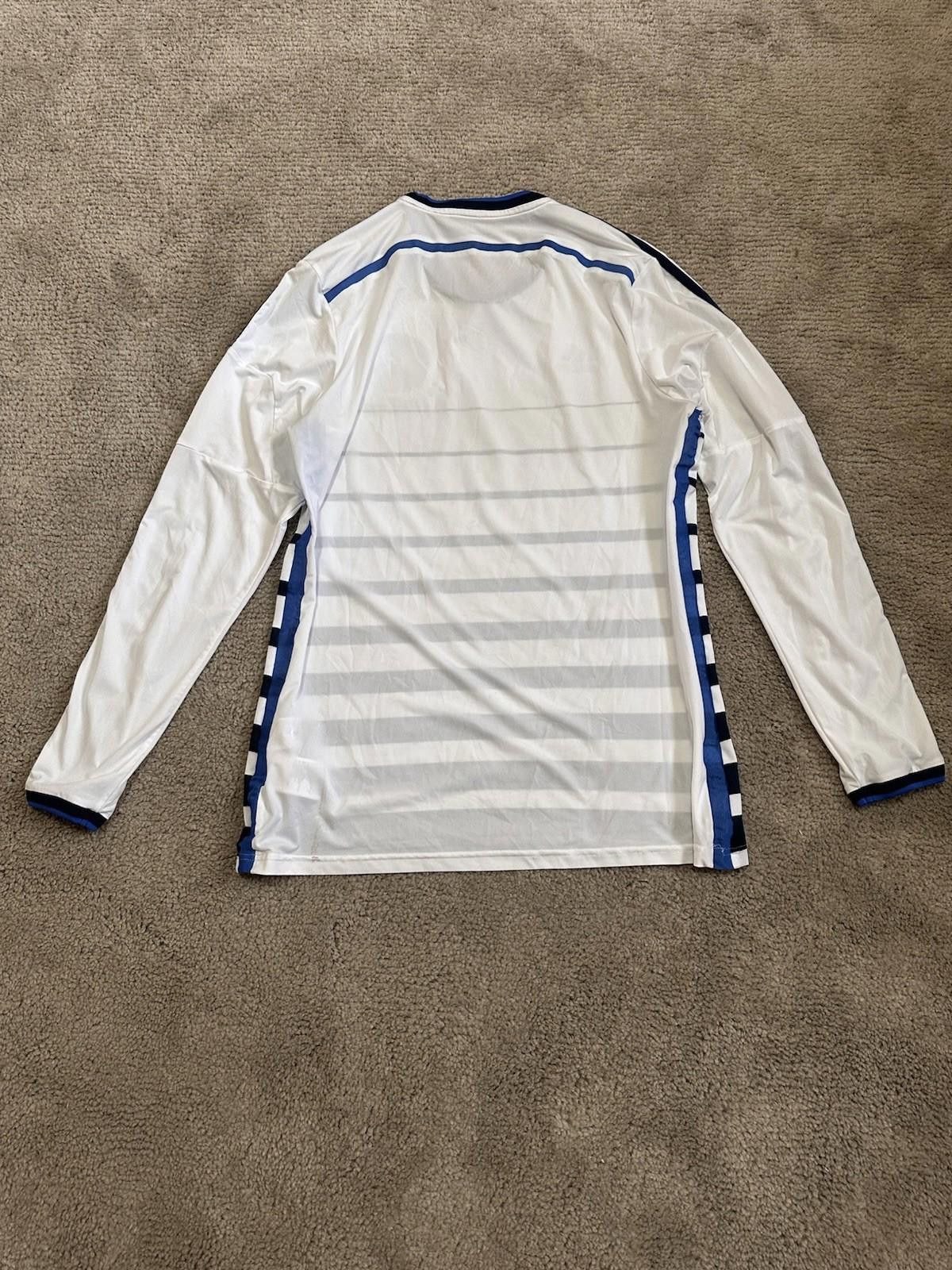 Adidas DENMARK 2014 2015 AWAY SHIRT JERSEY LONG SLEEVE ADIDAS Sz S Size US S / EU 44-46 / 1 - 9 Thumbnail