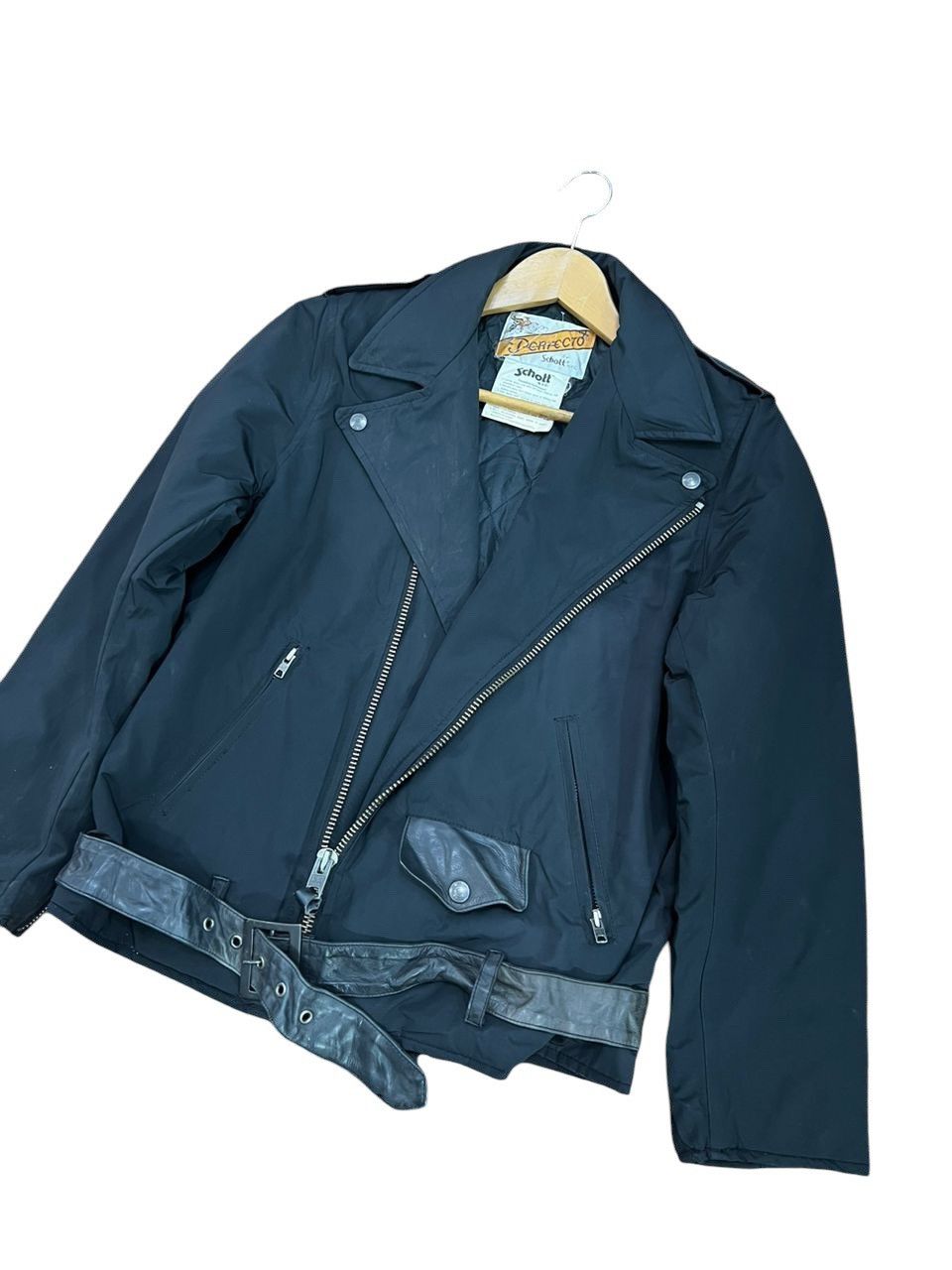 Schott Schott Perfecto Double Collar Single Rider Jacket M53109 Size US S / EU 44-46 / 1 - 5 Thumbnail