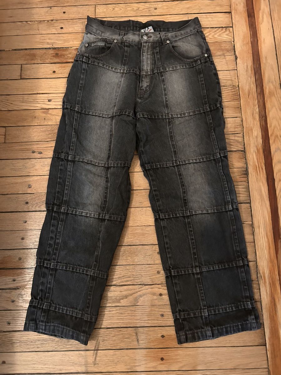Vintage Crazy vetement/hysteric glamour style black jeans Size US 32 / EU 48 - 1 Thumbnail