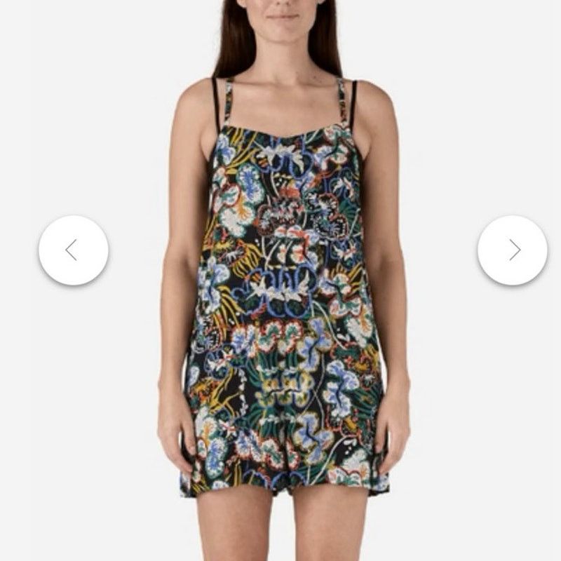 Patagonia Patagonia Women's Tidal Threads Romper in Undersea Black Size 28" / US 6 / IT 42 - 1 Thumbnail