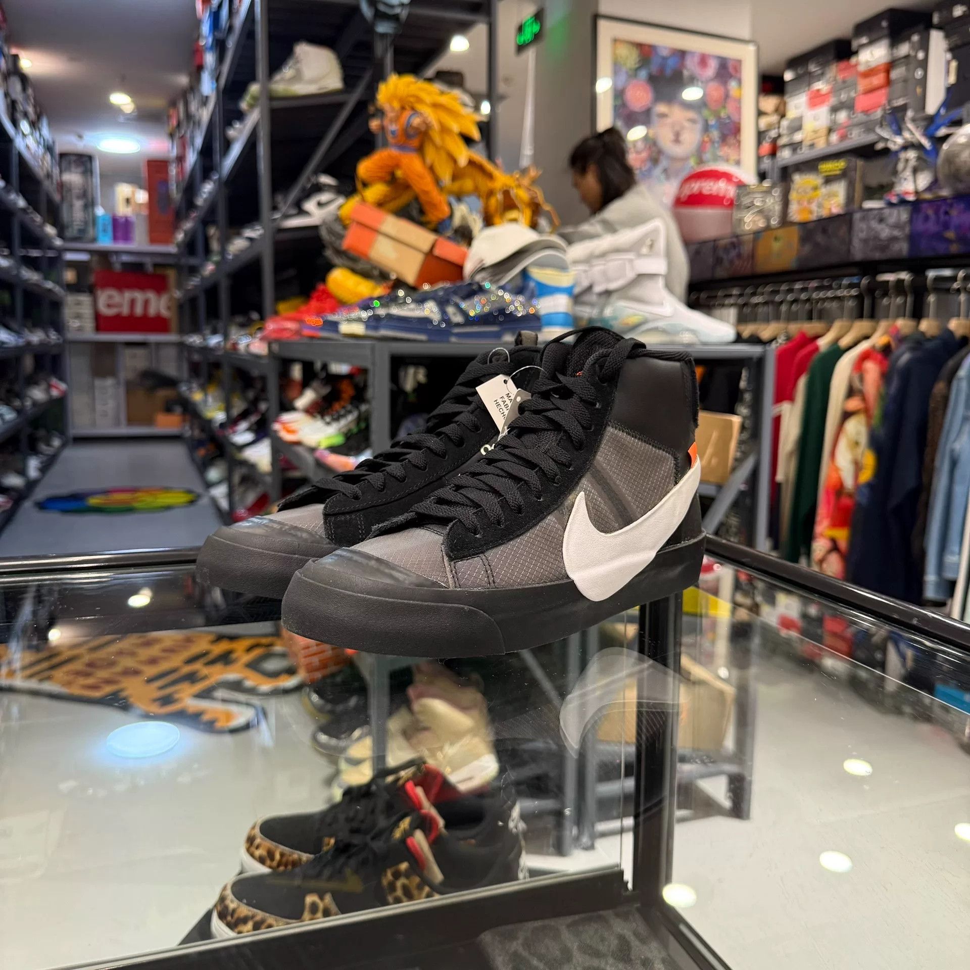 Off-White OFF-WHITE x Blazer Mid Grim Reaper Size US 6 / EU 39 - 1 Thumbnail