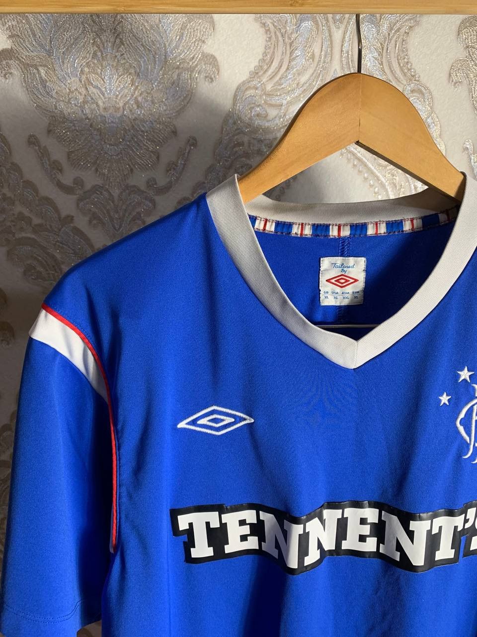 Umbro × Vintage VERY RARE UMBRO FC RANGERS SCOTLAND SOCCER JERSEY RETRO Y2K Size US XL / EU 56 / 4 - 3 Thumbnail