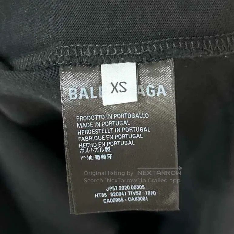 Balenciaga Balenciaga Black cola logo short-sleeve Size US XS / EU 42 / 0 - 6 Thumbnail