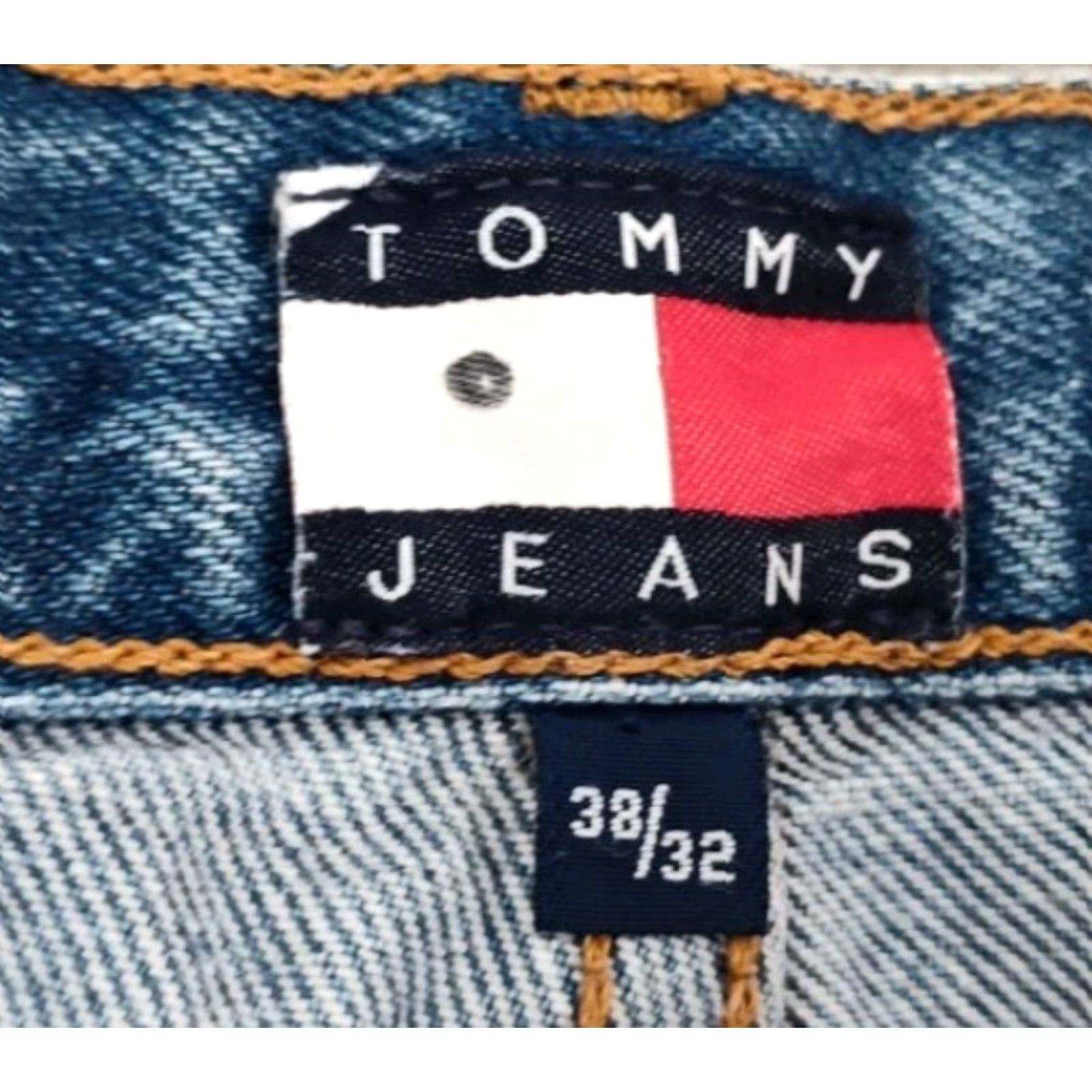 Tommy Hilfiger VINTAGE Tommy Hilfiger Jeans Straight Leg 90s Denim Size 38 Blue Hip Hop Urban Mens Size US 38 / EU 54 - 6 Thumbnail