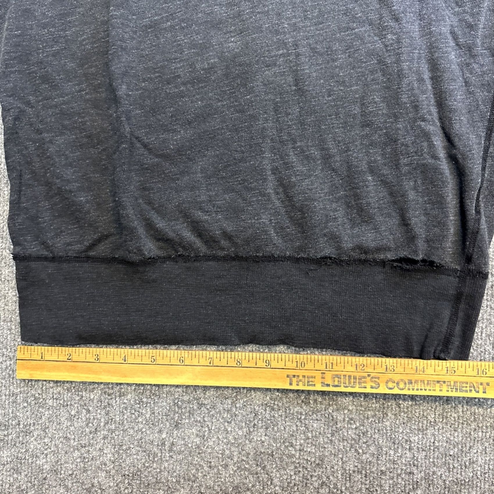 James Perse VINTAGE James Perse Sweatshirt Dress Women 2 Gray Short Dress VSNT Size XS / US 0-2 / IT 36-38 - 4 Thumbnail