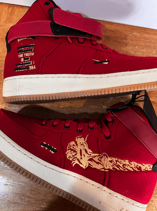 maharishi x nike air force 1 high