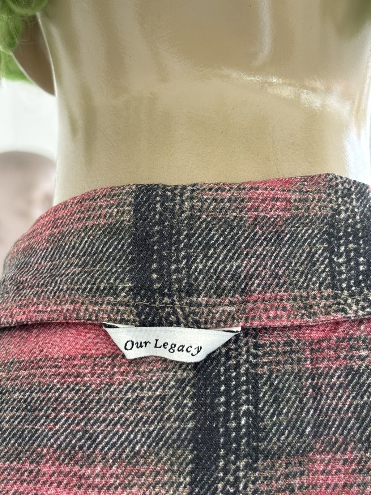 Our Legacy Oversized Flannel Box Shirt Size US S / EU 44-46 / 1 - 5 Thumbnail