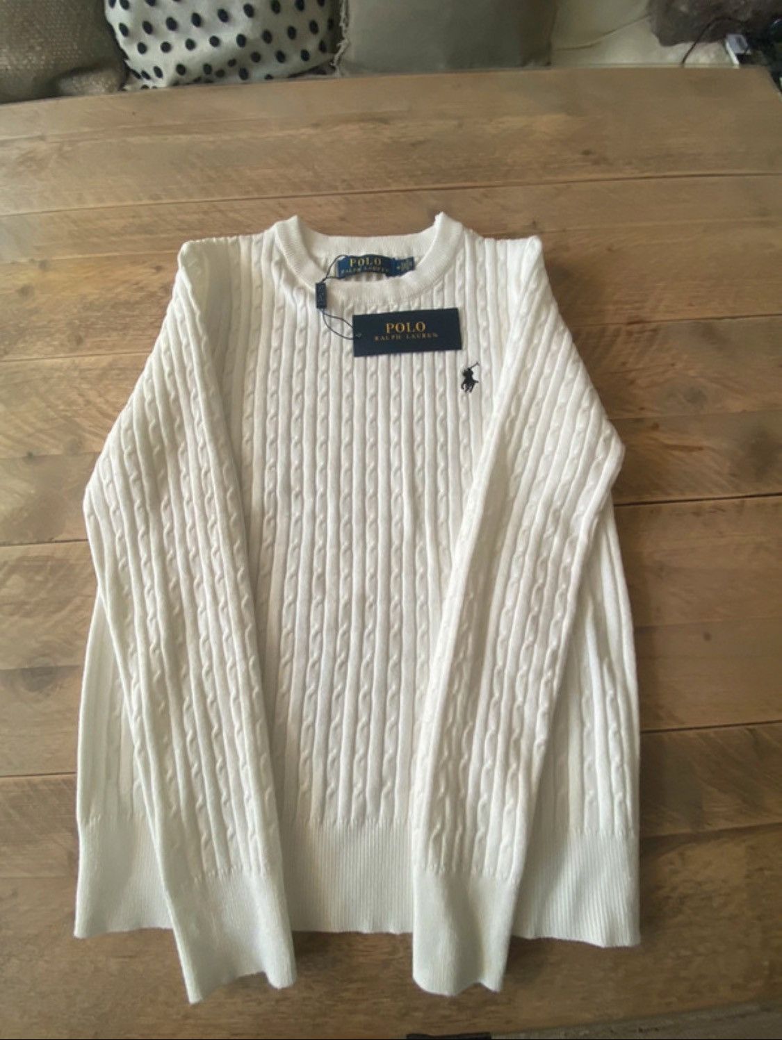 Polo Ralph Lauren Ralph Lauren knitwear white Size US M / EU 48-50 / 2 - 7 Thumbnail