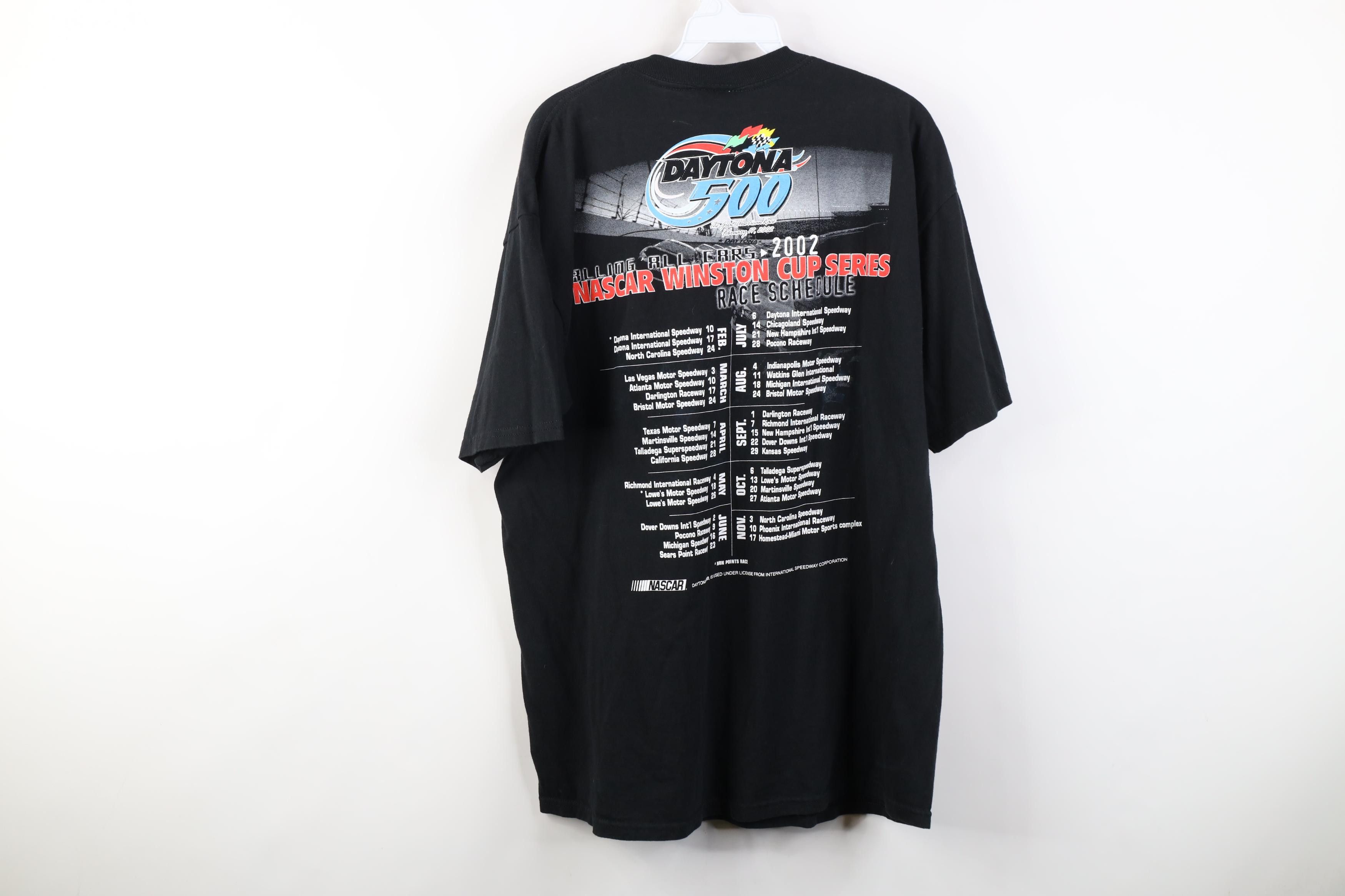 Vintage Vintage Y2K NASCAR Winston Cup Series Daytona 500 T-Shirt Size US L / EU 52-54 / 3 - 16 Thumbnail