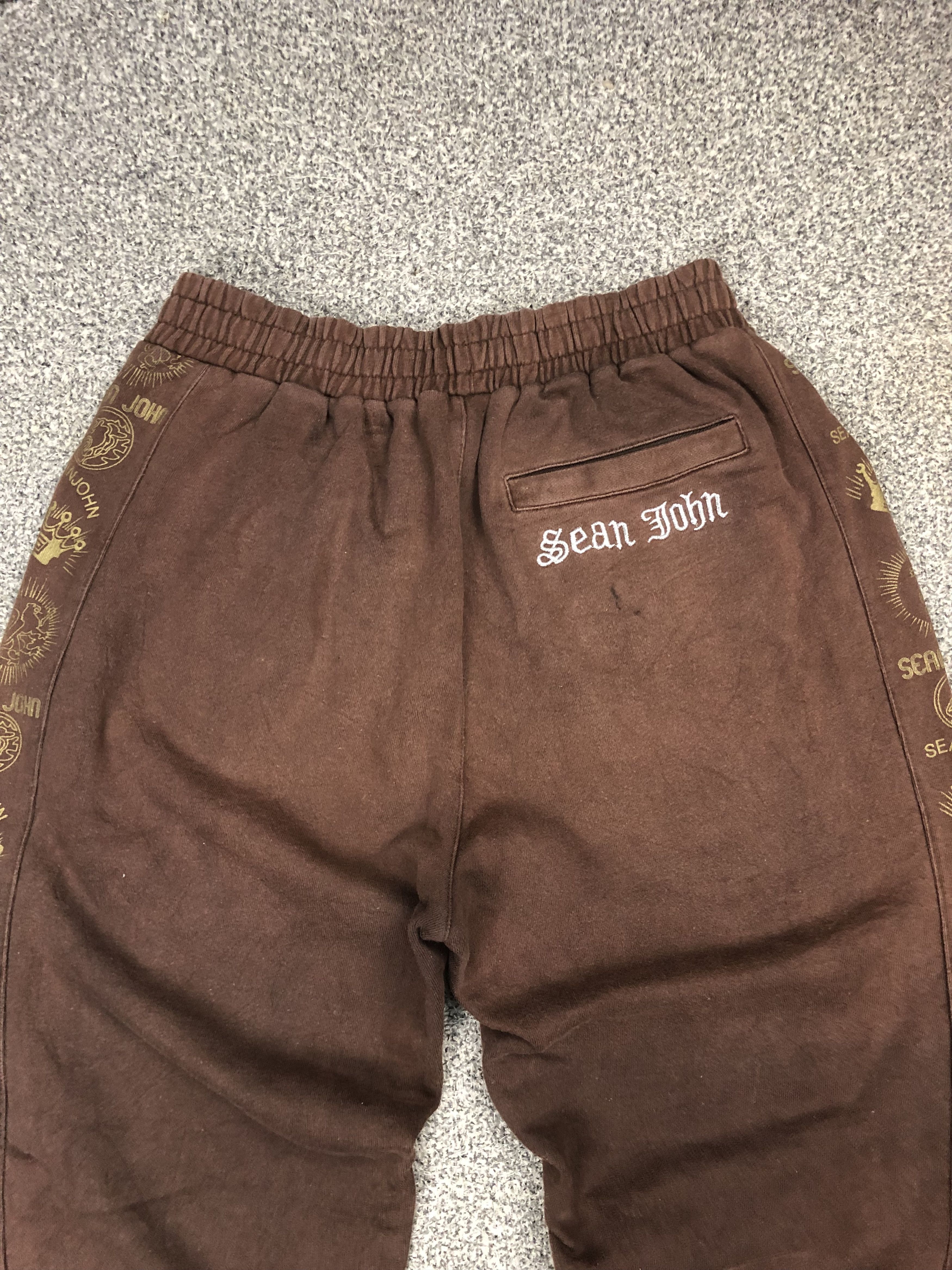 Sean John Vintage Y2k Sean John Baggy Wide Leg Sweatpants Size US 34 / EU 50 - 5 Thumbnail