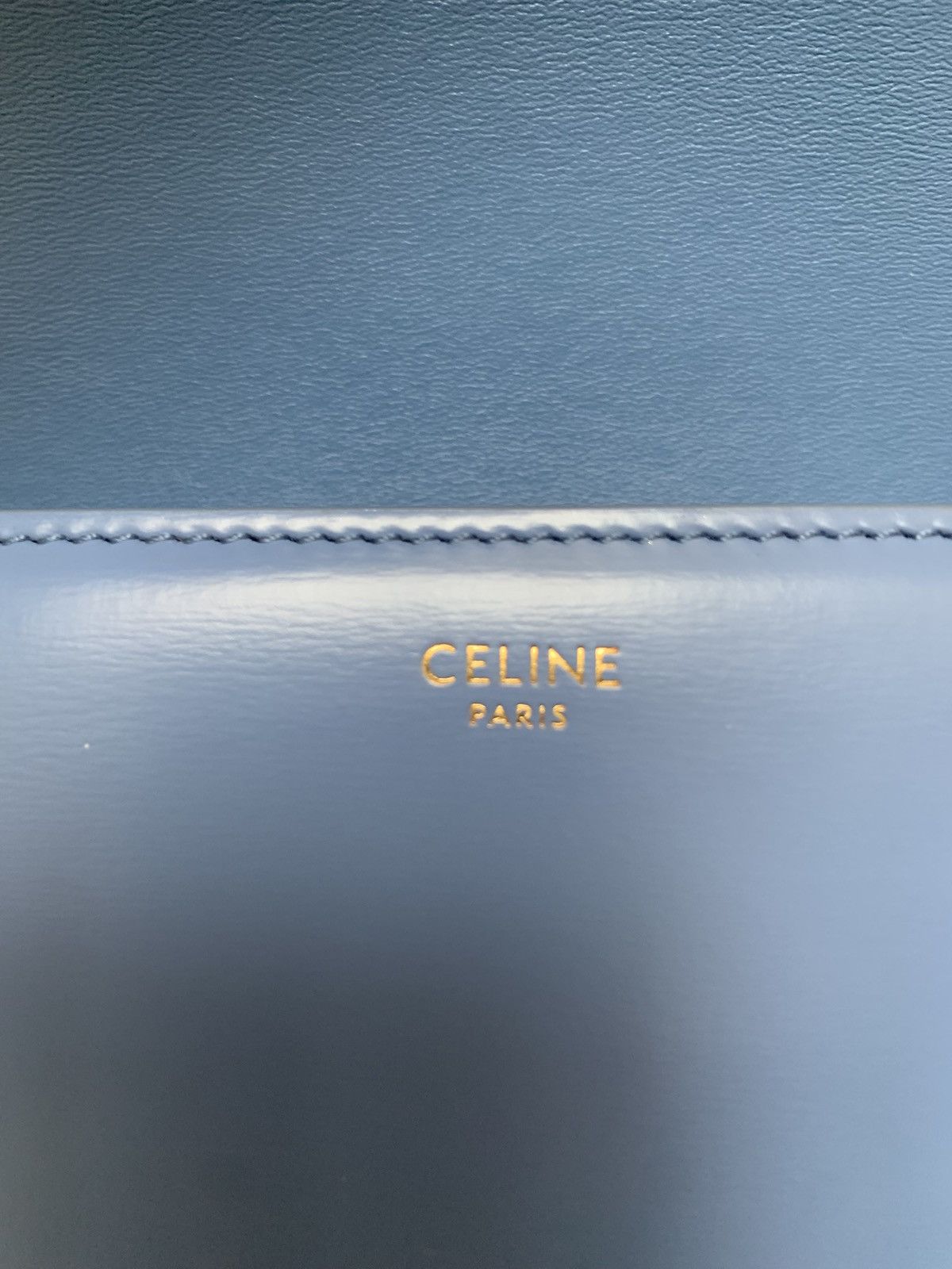 Celine Celine Troimphe Teen Azur BN 3300€ Size ONE SIZE - 4 Thumbnail