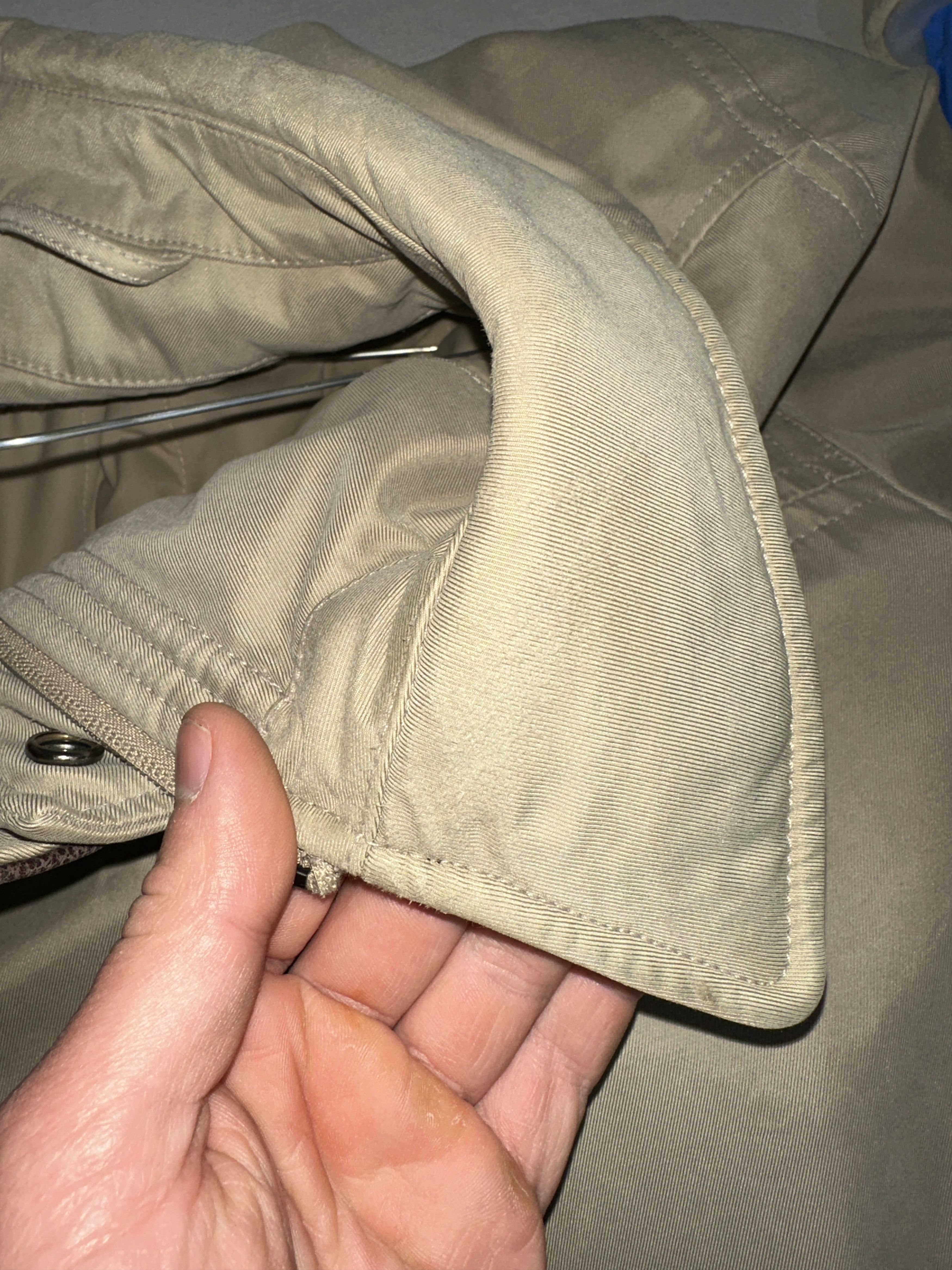 Canali Canali Wind Rain Protection Leather Trench Coat Size 52 Size US L / EU 52-54 / 3 - 22 Thumbnail