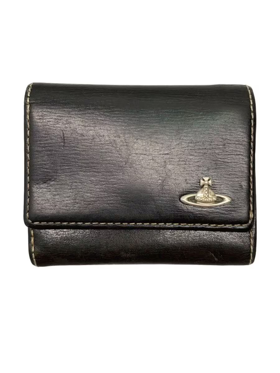 Vivienne Westwood Contrast Stitch Orb Leather Wallet Size ONE SIZE - 1 Thumbnail