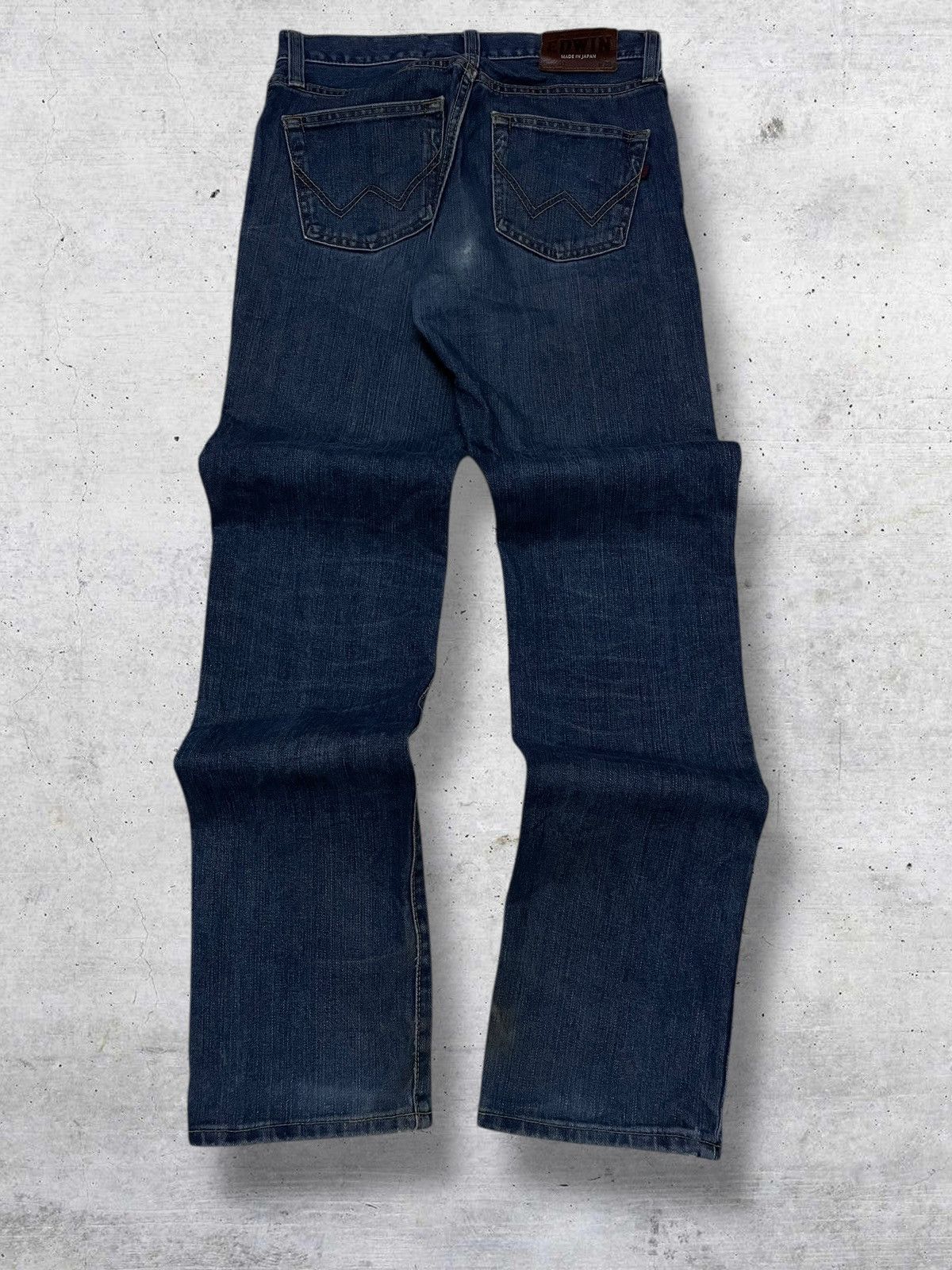 Edwin VINTAGE EDWIN 403 JAPAN DESIGNER 90S OLD DISTRESSED DENIM Size US 29 - 8 Thumbnail