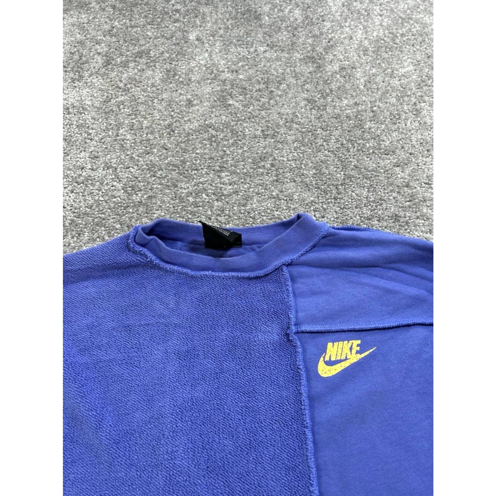 Nike Nike Sweatshirt Womens Small Blue Cotton Fleece Pullover Crew Neck 긴? Size S / US 4 / IT 40 - 2 Thumbnail