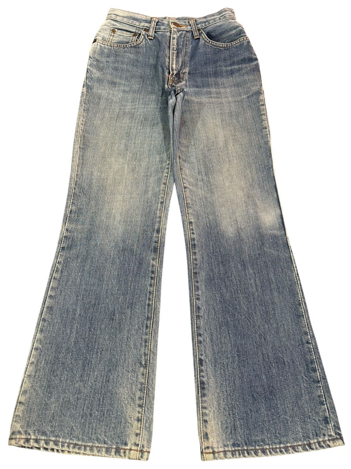 Edwin Vintage Y2k Edwin 101 Bootcut Flared Faded Jeans Size US 26 / EU 42 - 1 Thumbnail