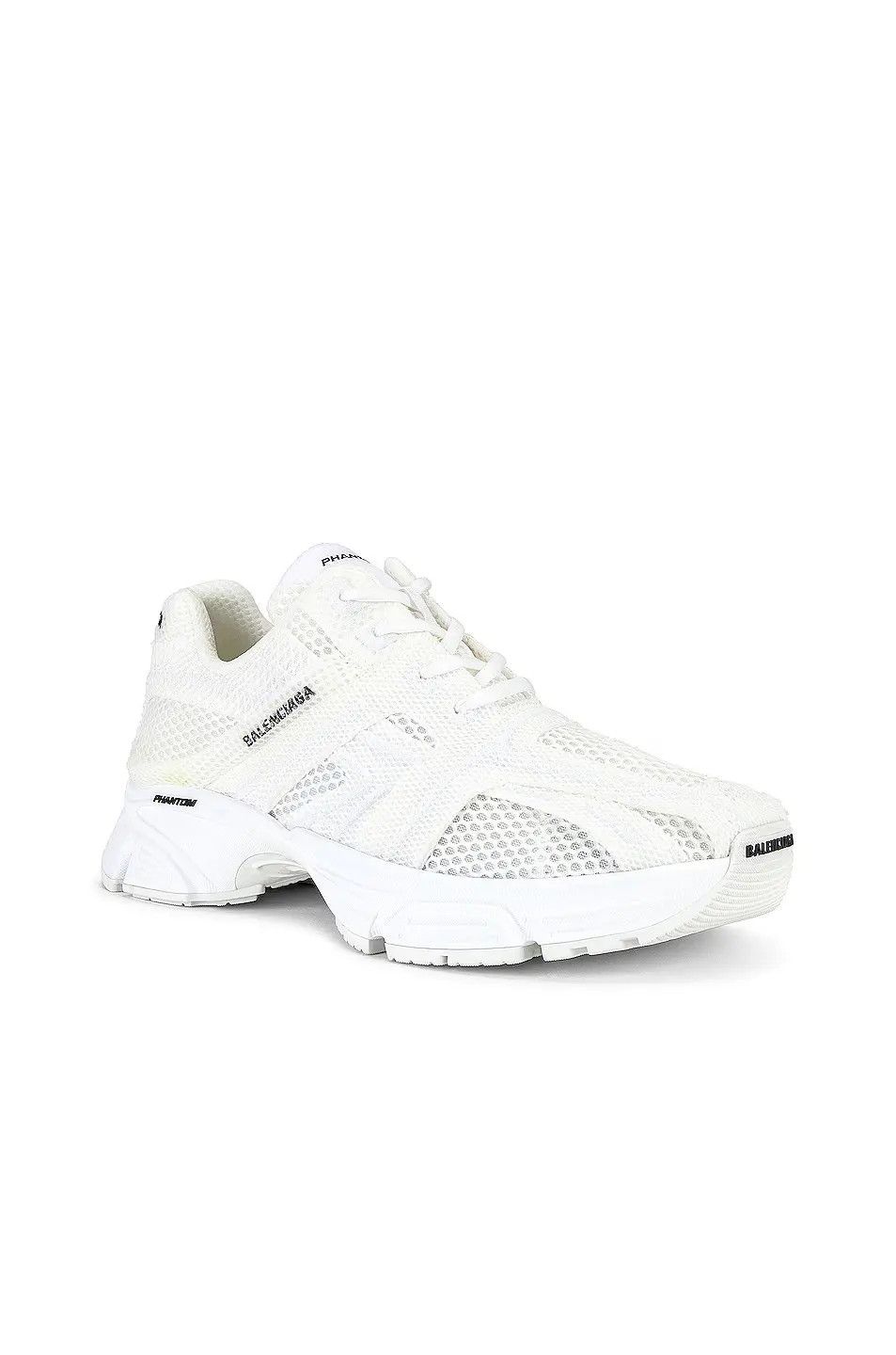 Balenciaga o1w1db10625 Phantom Sneakers in White Size US 13 / EU 46 - 2 Thumbnail