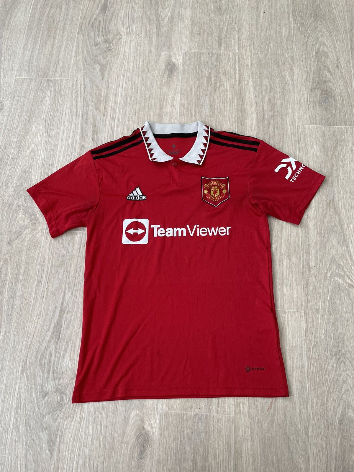 Adidas Adidas Manchester United Soccer Jersey Size US S / EU 44-46 / 1 - 1 Thumbnail