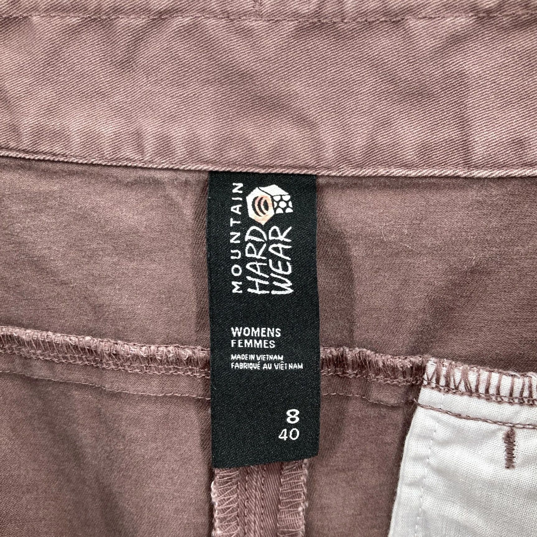 Mountain Hardwear Mountain Hardwear Pants Womens 8 Mauve Jogger Hiking Outdoor Travel Workwear Tapered Zip Pockets Stretch Casual Size 30" / US 8 / IT 44 - 4 Thumbnail