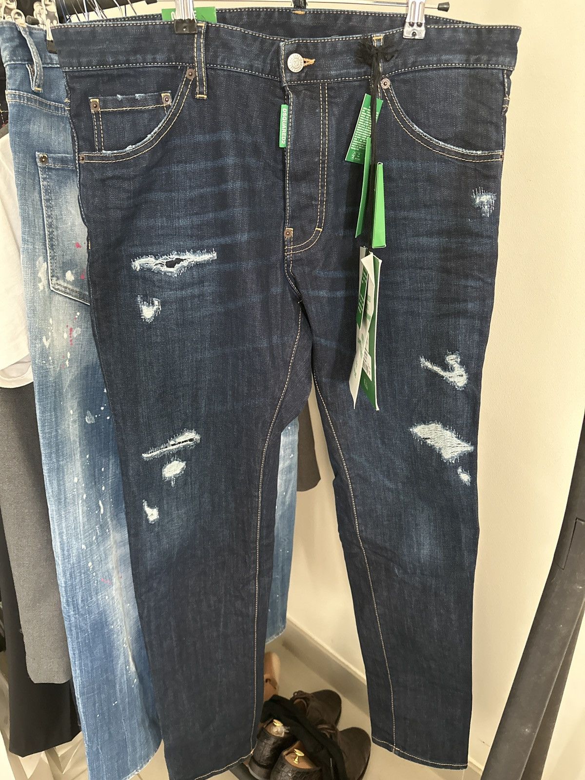 image of Dsquared2 Dsquared One Life One Planet Jeans 52 New Sold Out in Blue, Men's (Size 36)