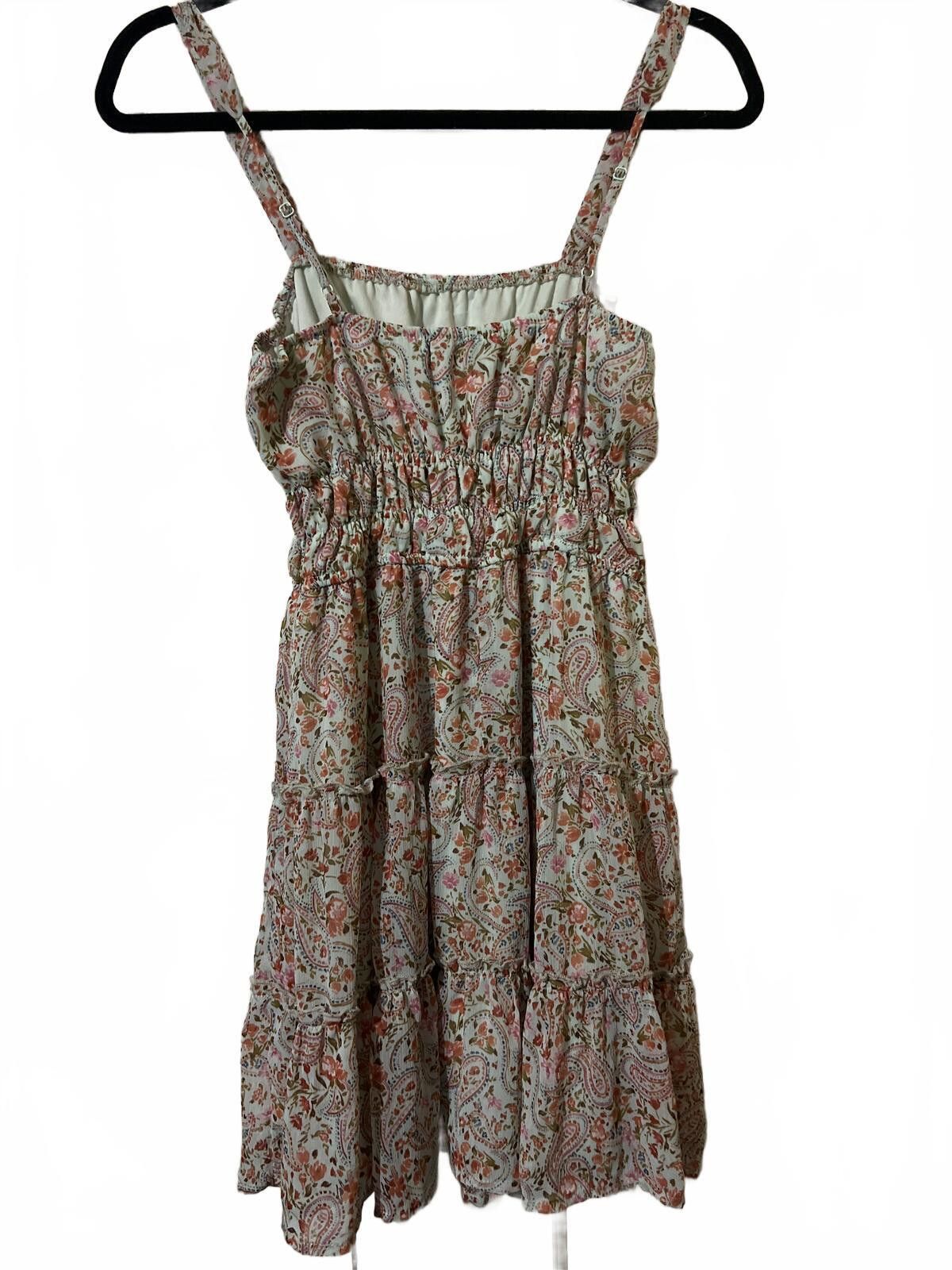 Other Trixxi Floral Tiered Sundress Smocked Waist coquette S Size S / US 4 / IT 40 - 6 Thumbnail