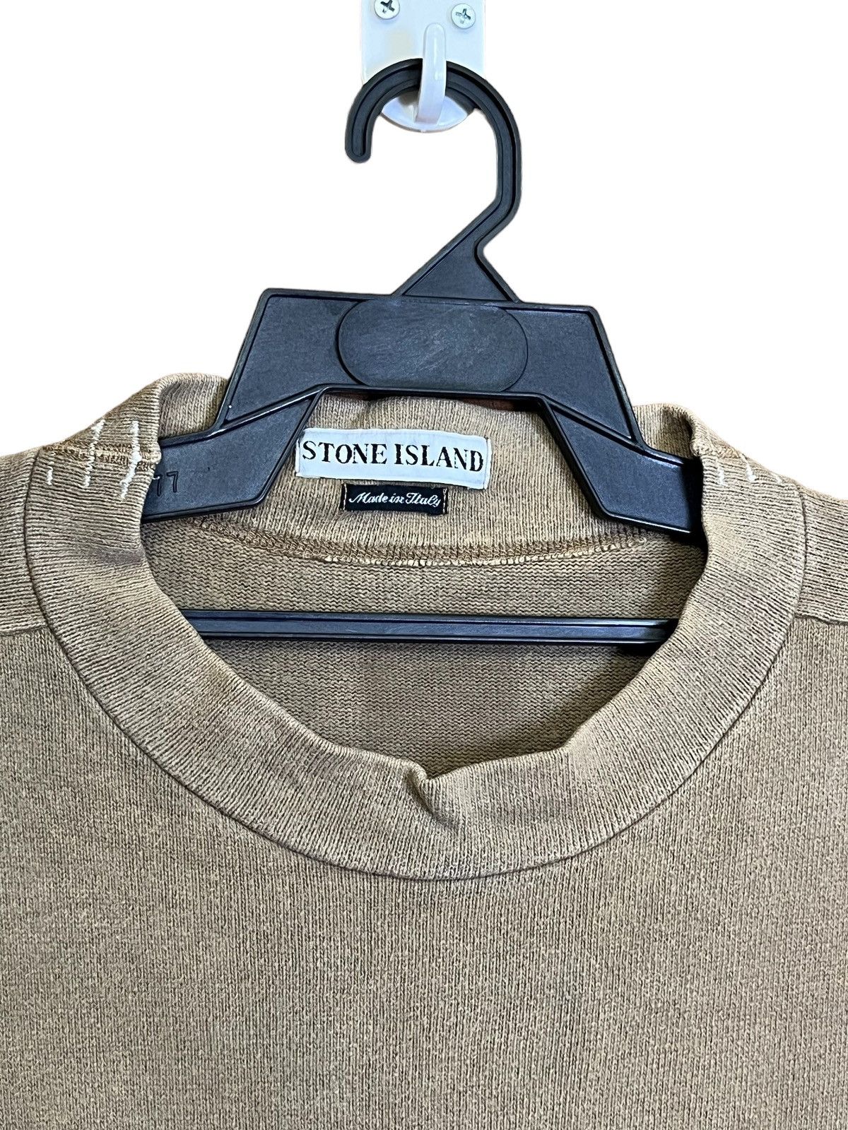 Stone Island VINTAGE 90s STONE ISLAND 077 NORT Q1 CE/99 FADED SWEATSHIRT Size US M / EU 48-50 / 2 - 3 Thumbnail
