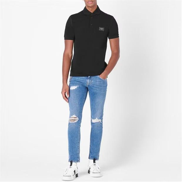 o1g2r1mq0324 Polo Shirts in Nero