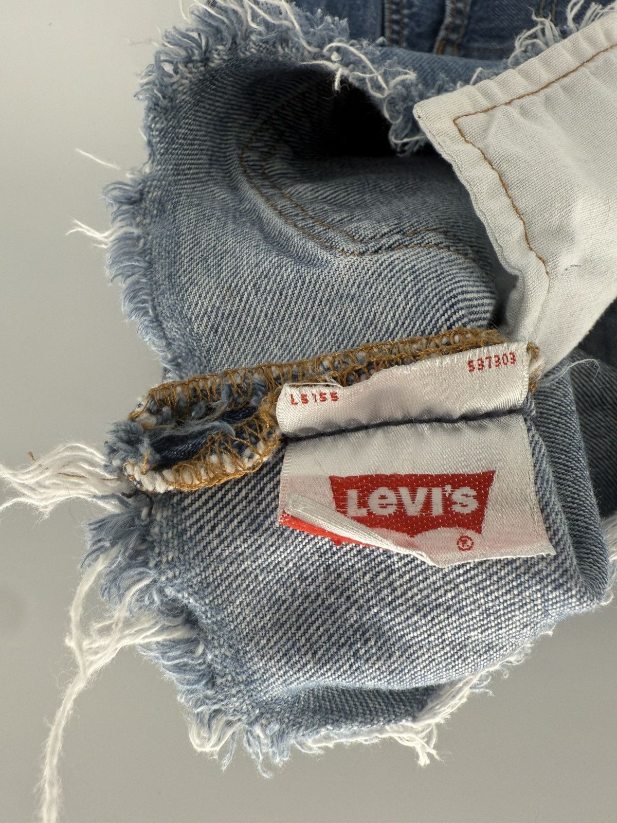 Levi's 501 Buttonfly Levi's LeStrauss Denim Blue Jean Shorts W 25 Size 25" / US 0 / IT 36 - 8 Thumbnail