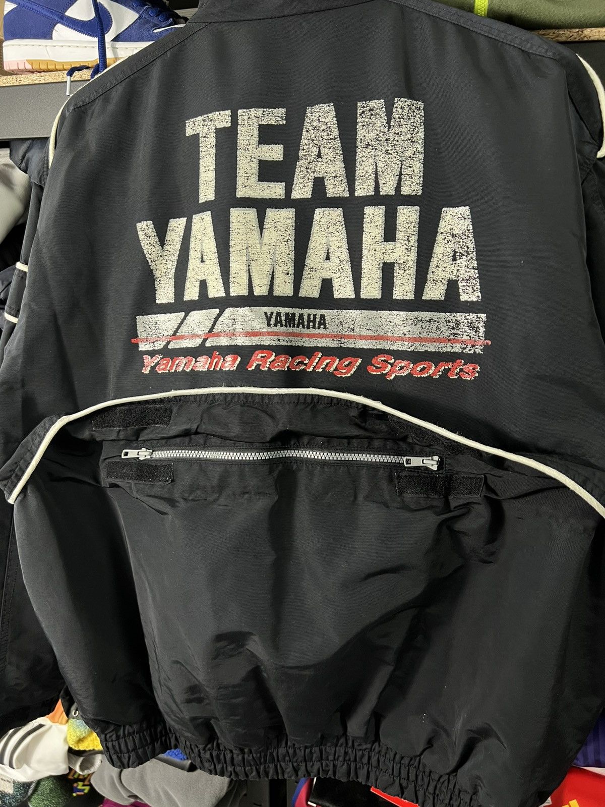 Yamaha Vintage Yamaha Team Racing Sports Jacket Black 80s style 3XL Size US XXL / EU 58 / 5 - 14 Thumbnail