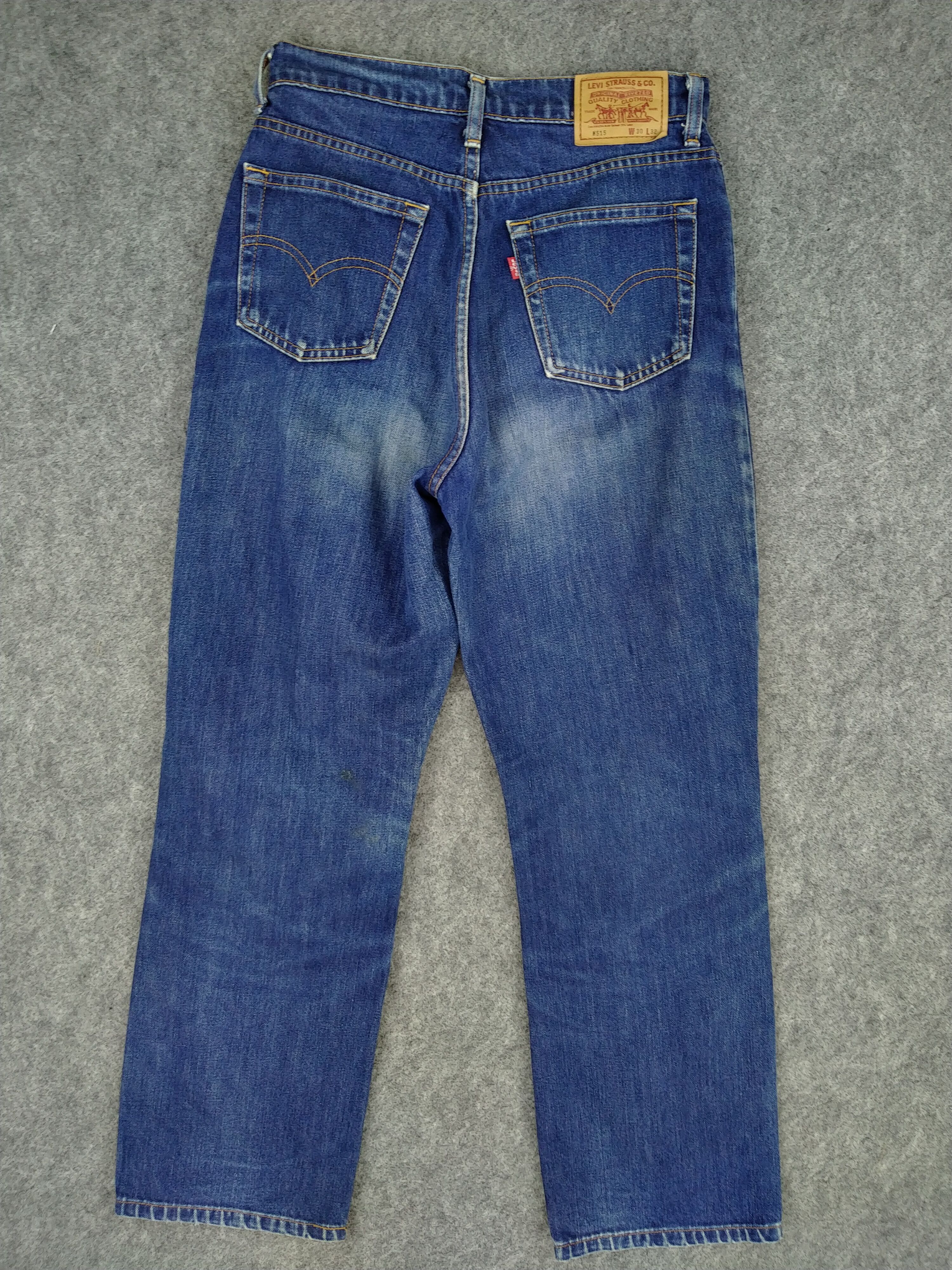 Levi's Dark Blue Vintage Levi's 515 Denim 27 x 26.5 -JN575 Size US 27 - 2 Thumbnail
