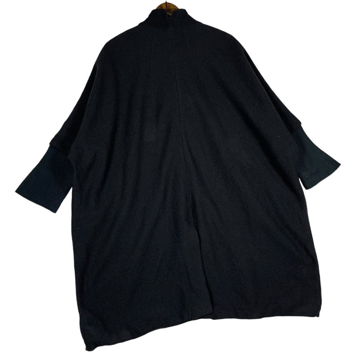 Other Kristensen DU NORD Black Cashmere Wool Oversized Coat Size M / US 6-8 / IT 42-44 - 13 Thumbnail